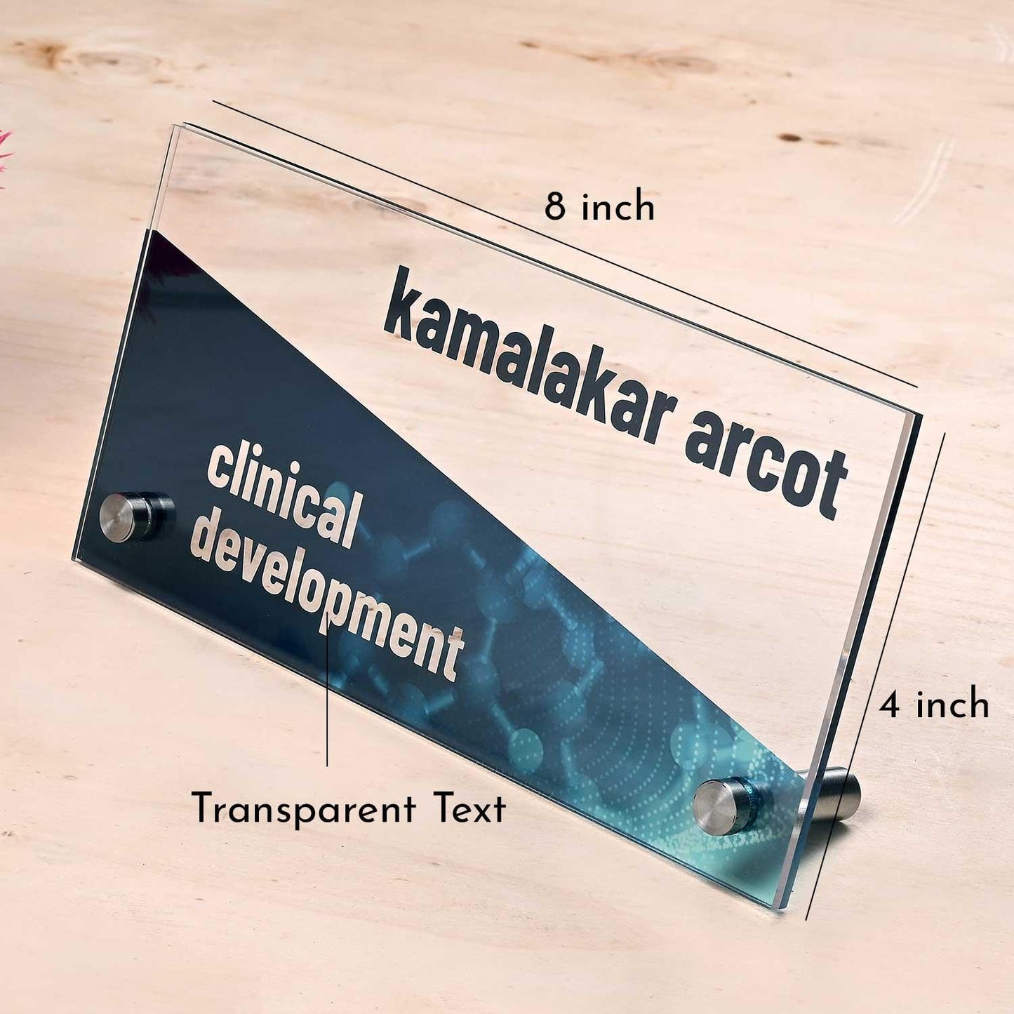 Covalence - Office Desk Sign for Healthcare/Pharma Executives - Housenama