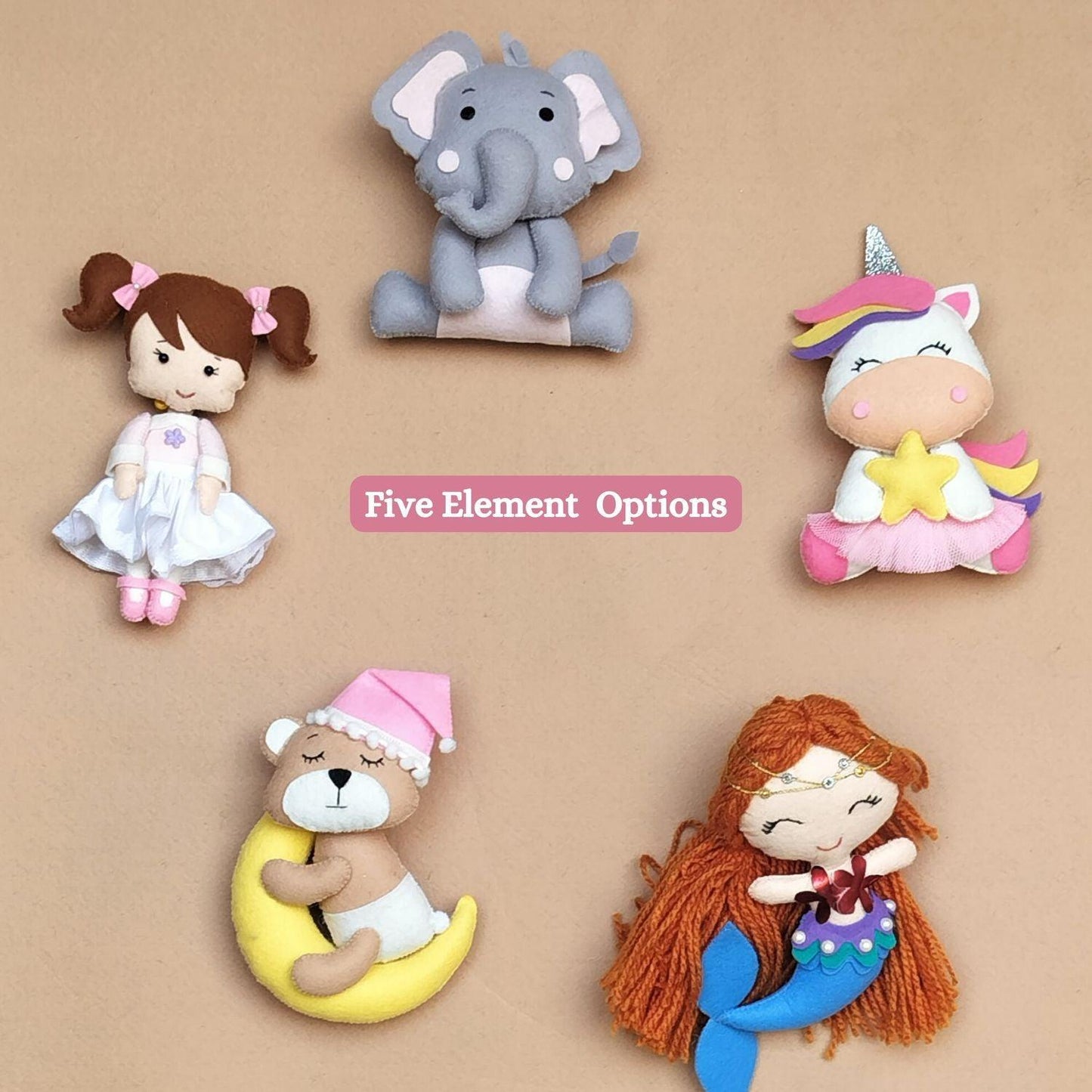 Cute Colour Pop Bunting for Kids - Housenama