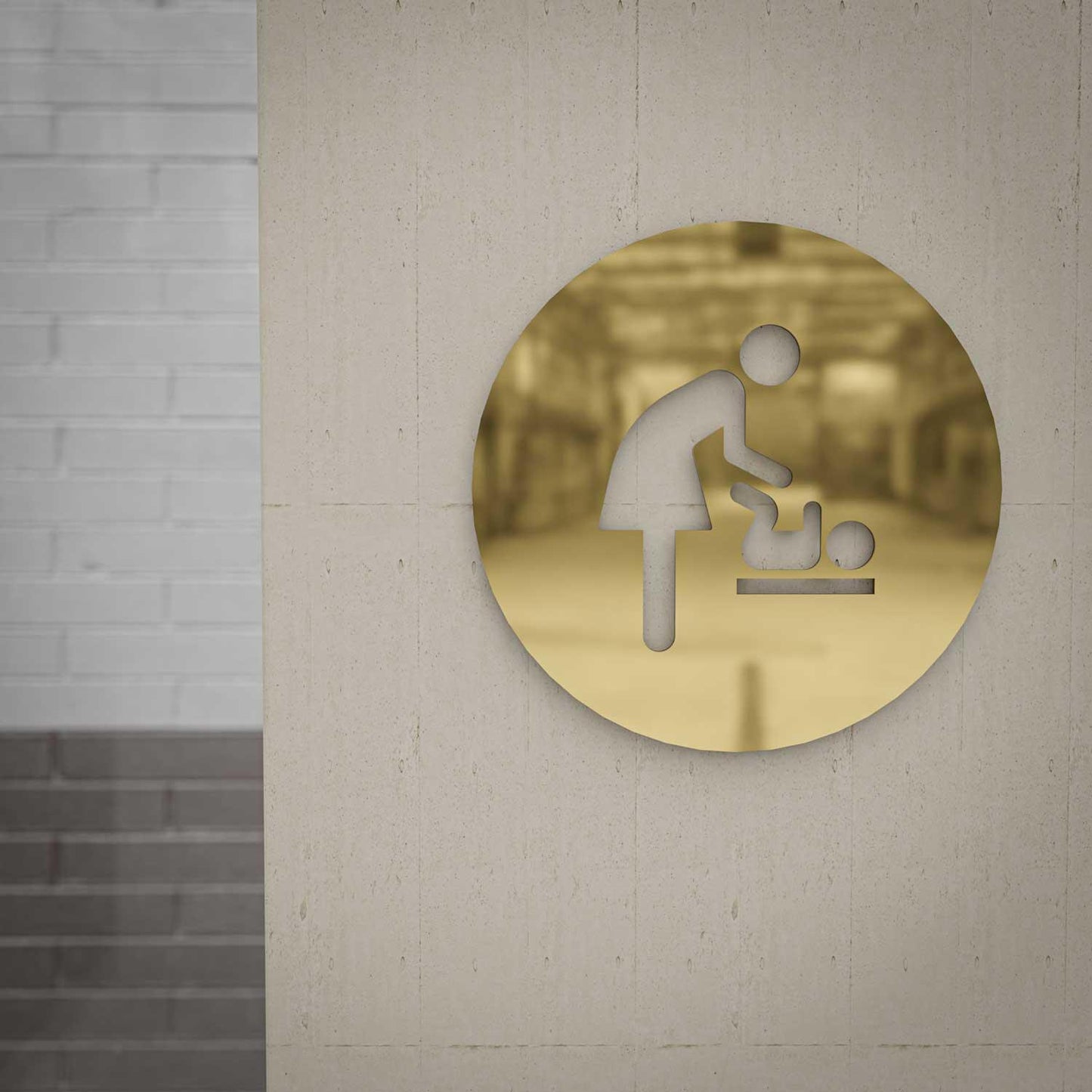 Diaper Changing Station Sign - Housenama