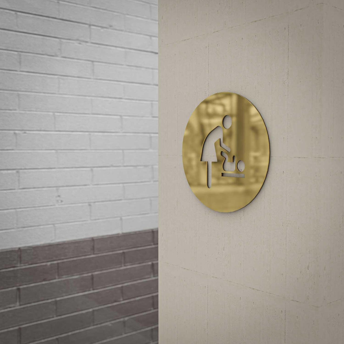 Diaper Changing Station Sign - Housenama