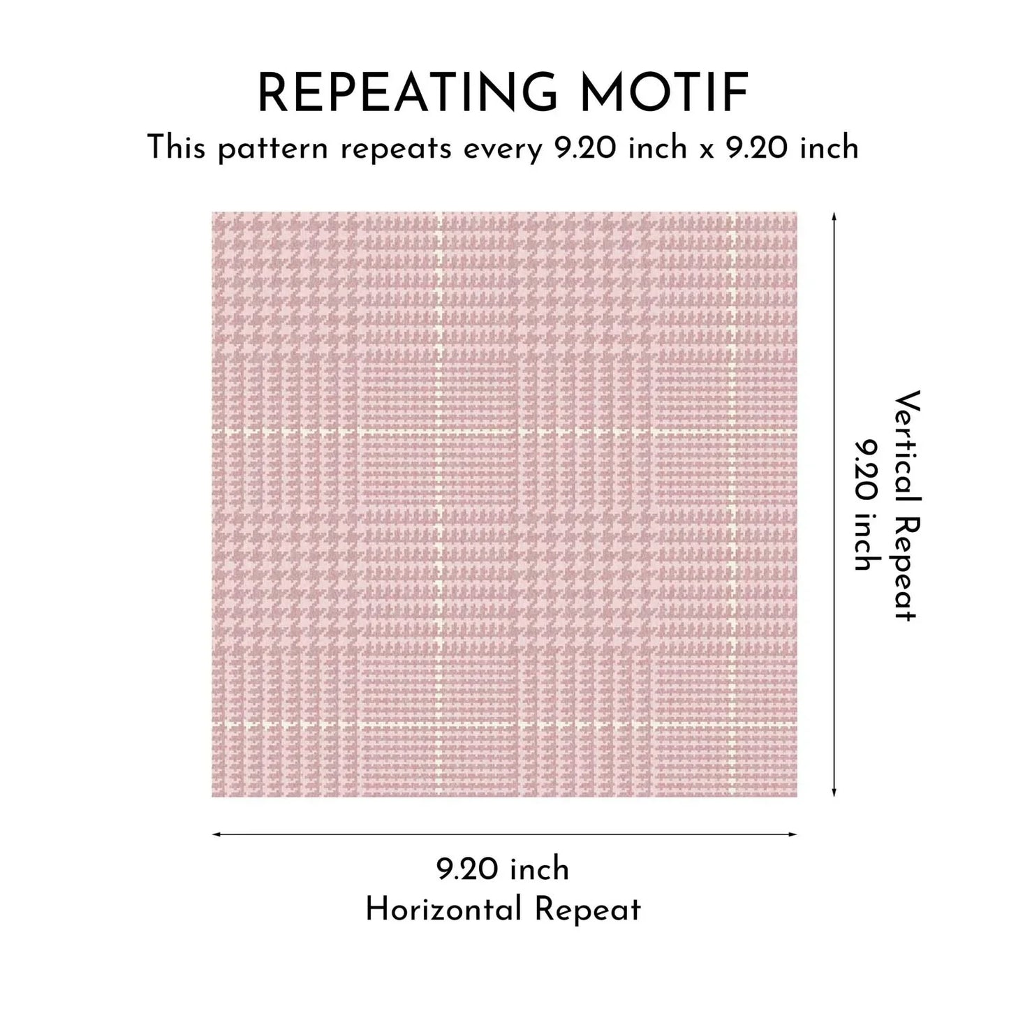 Glenloft Checks Wallpaper - Dusty Rose