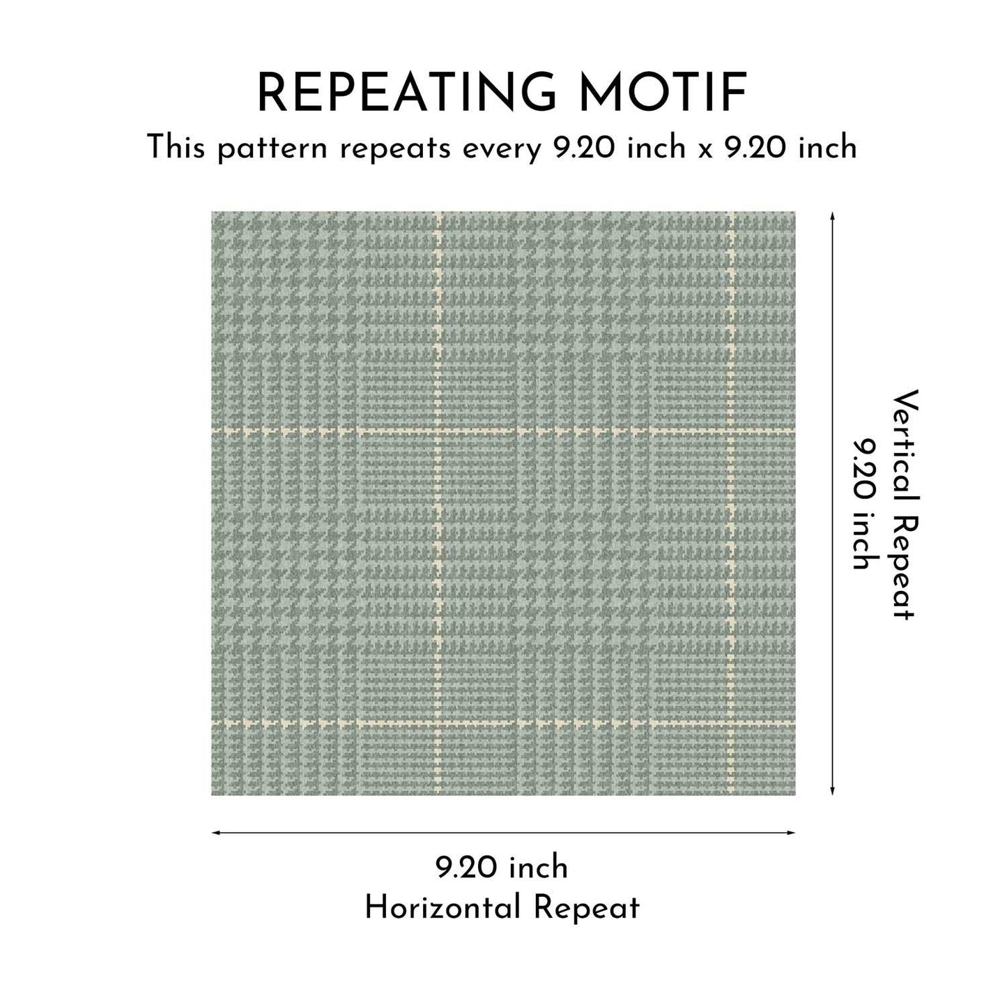 Glenloft Checks Wallpaper - Sage Green