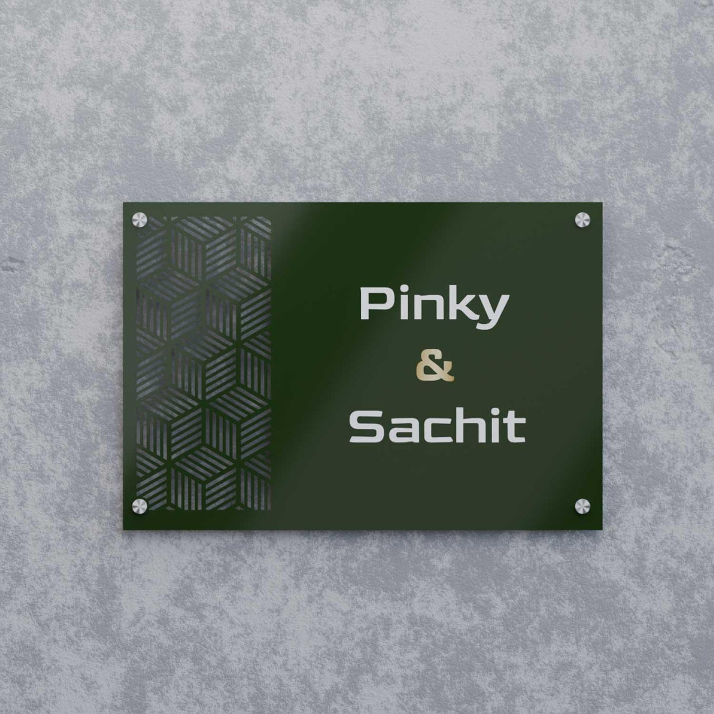 Hindsi Jamal - Steel Name Plate