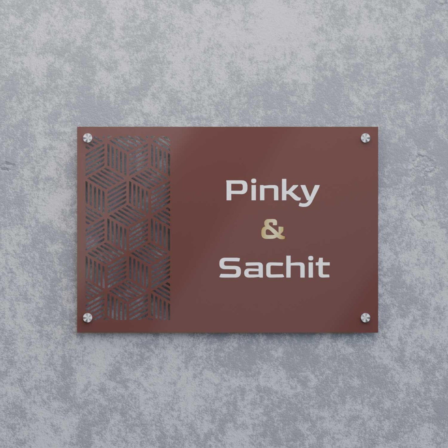 Hindsi Jamal - Steel Name Plate