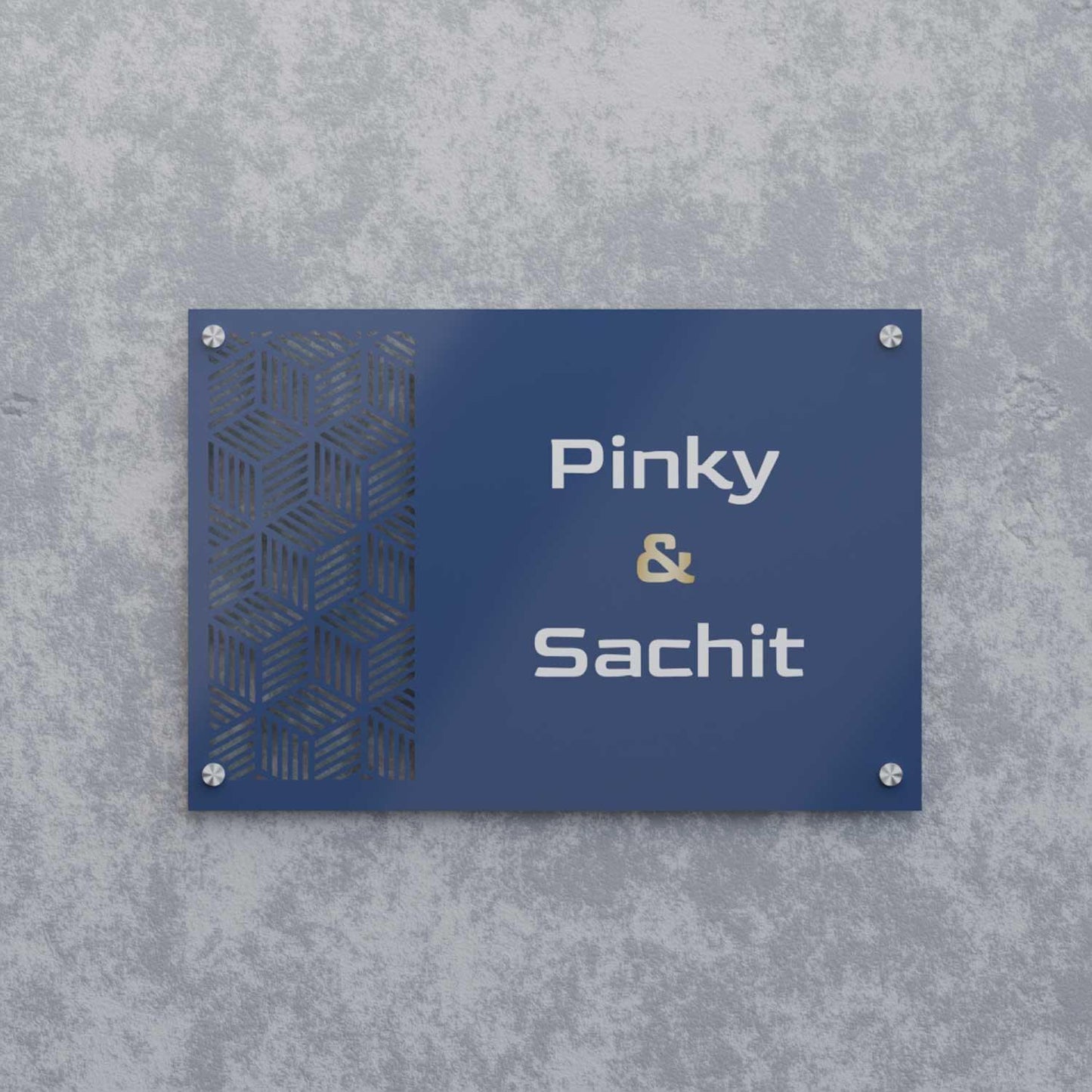 Hindsi Jamal - Steel Name Plate