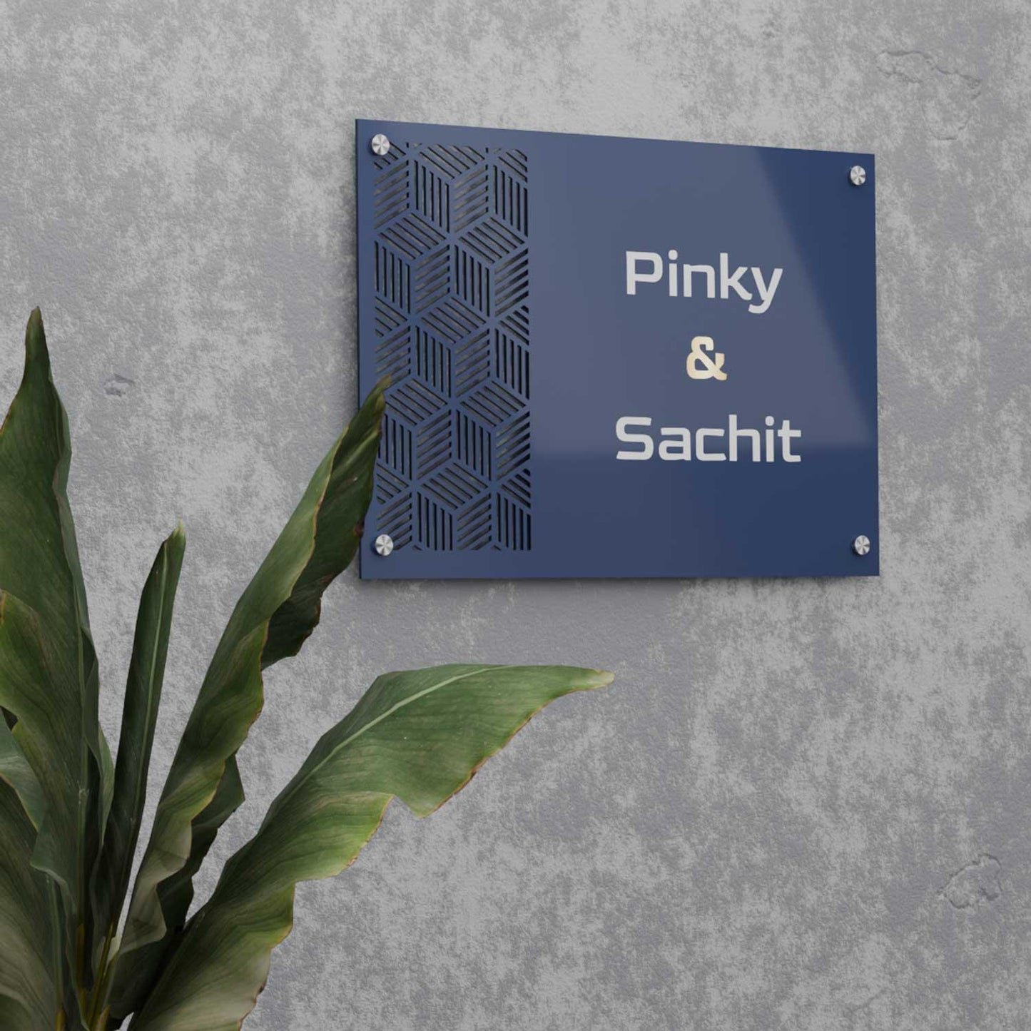 Hindsi Jamal - Steel Name Plate