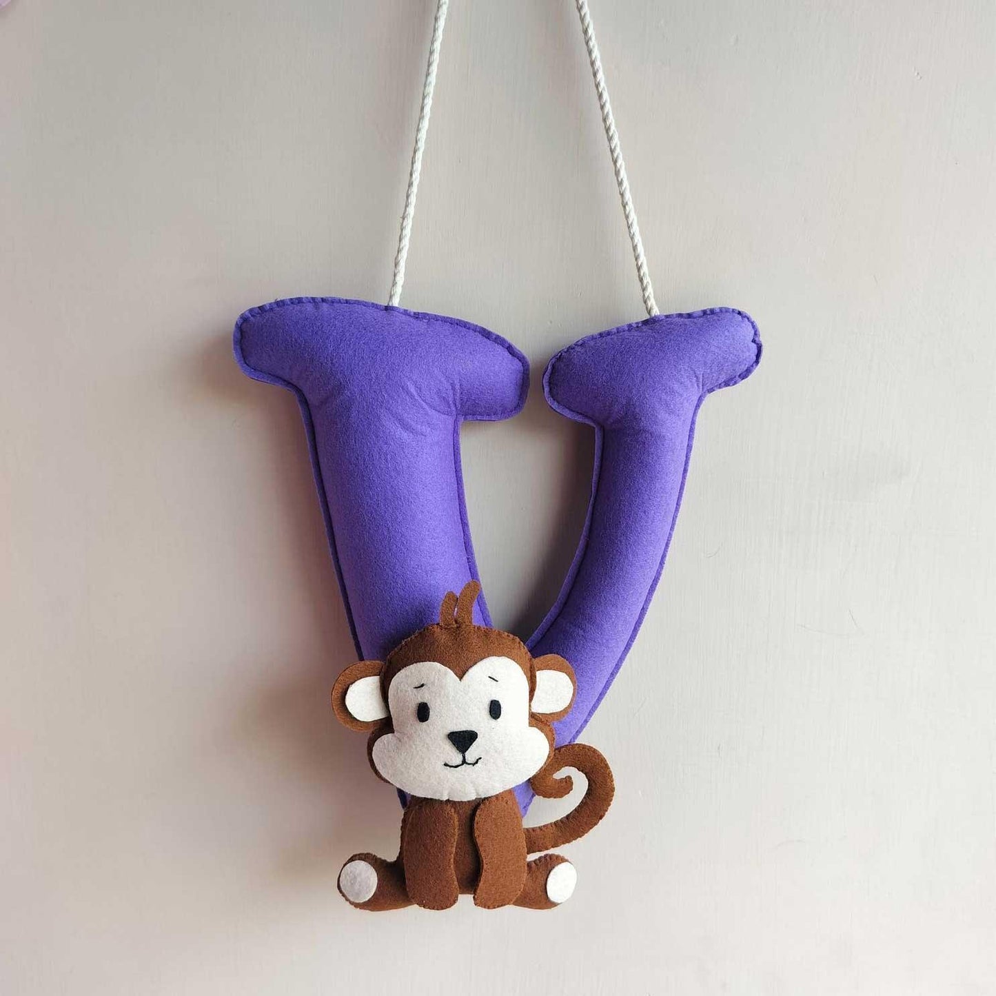 Jumbo Letters - Customized Felt Monograms for Children - Housenama