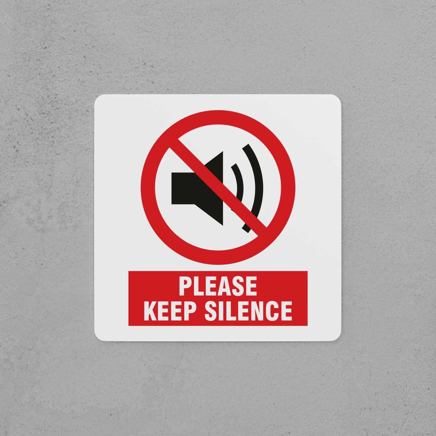 Keep Silence Sign - Housenama