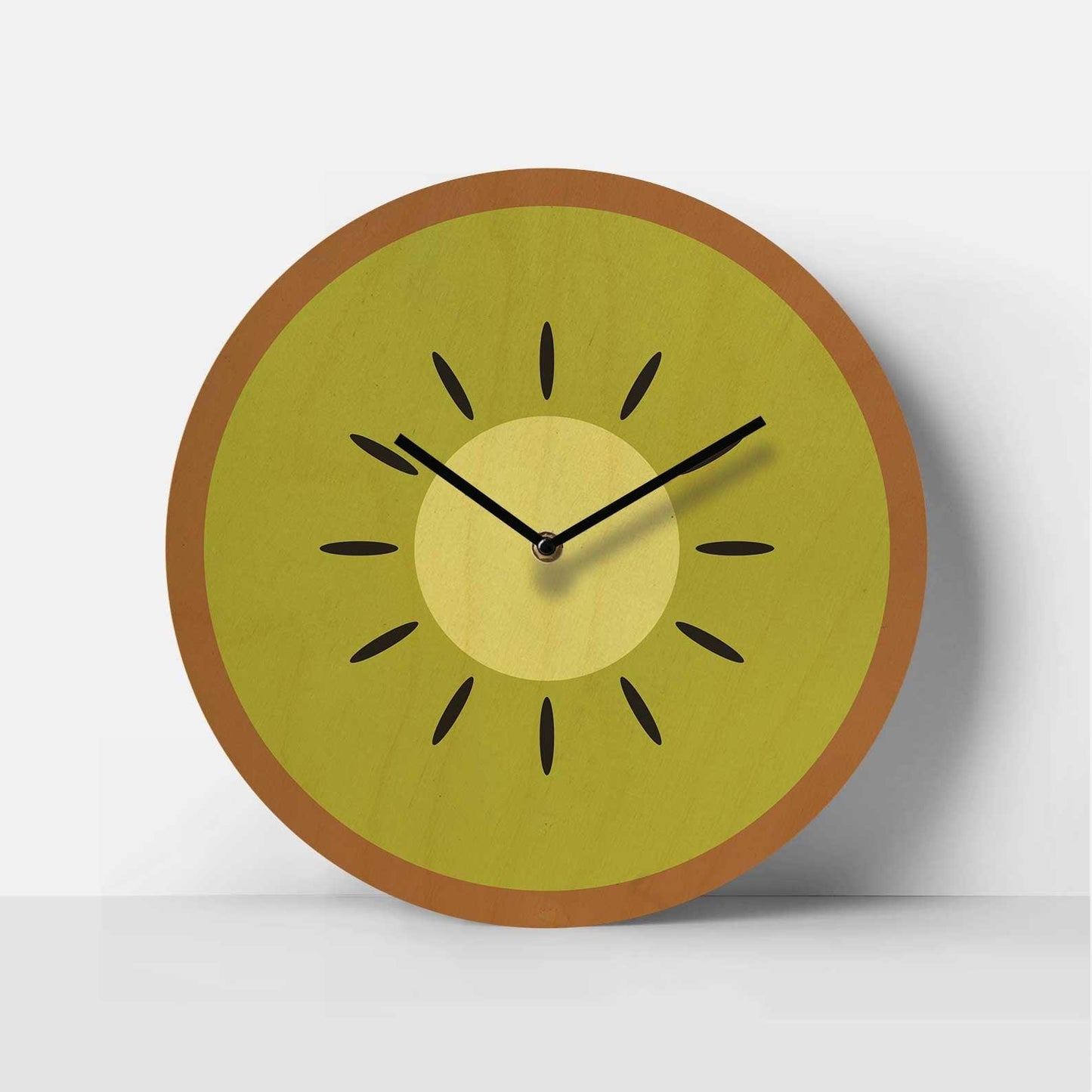 Kiwi Zing Birch Clock