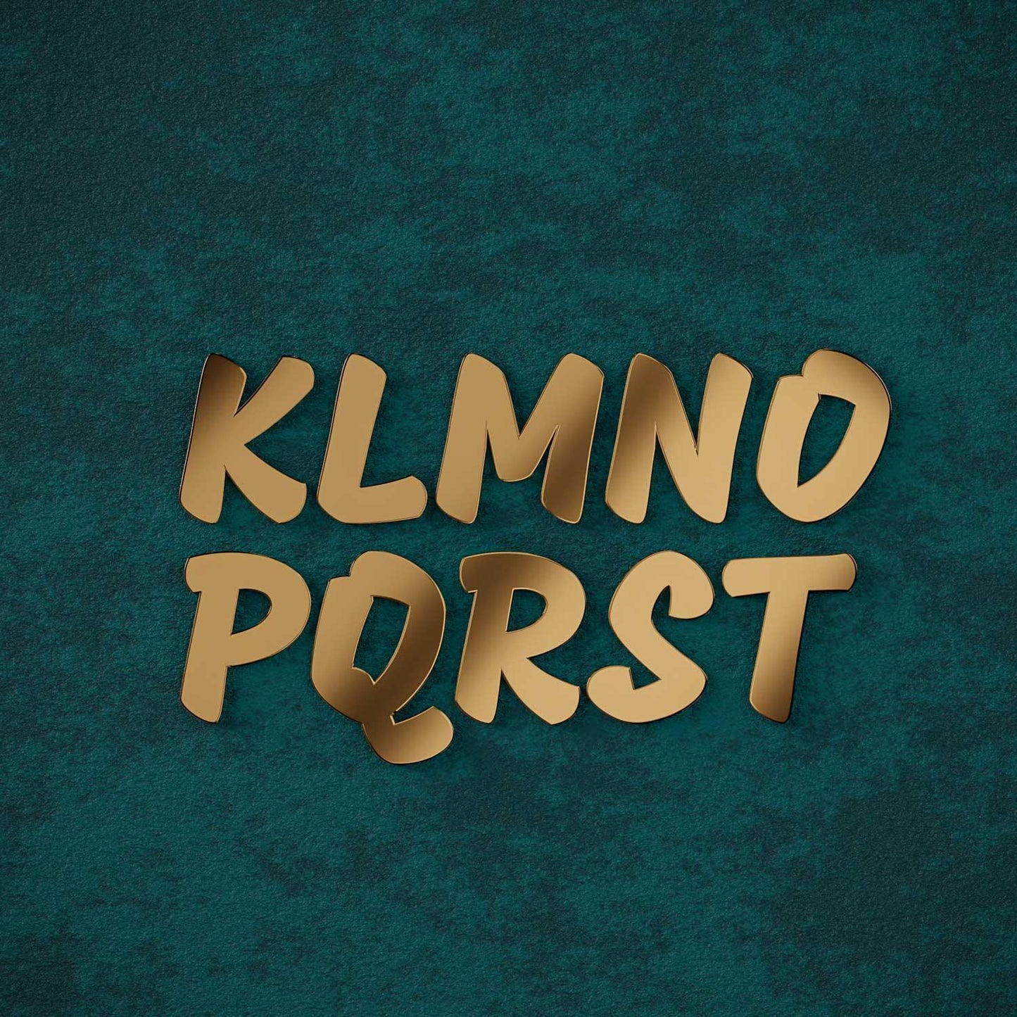 Mogra - Dense Brass Door Numbers & Letters - Housenama