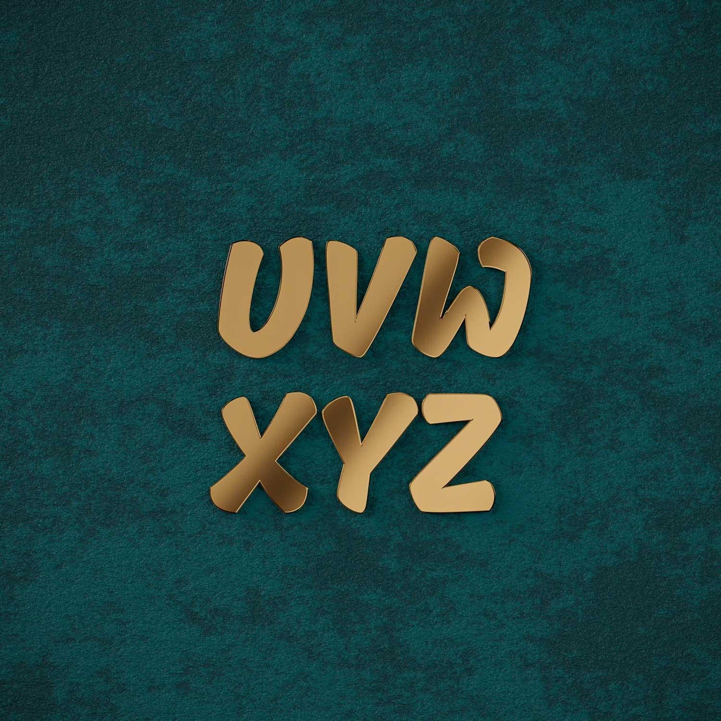 Mogra - Dense Brass Door Numbers & Letters - Housenama