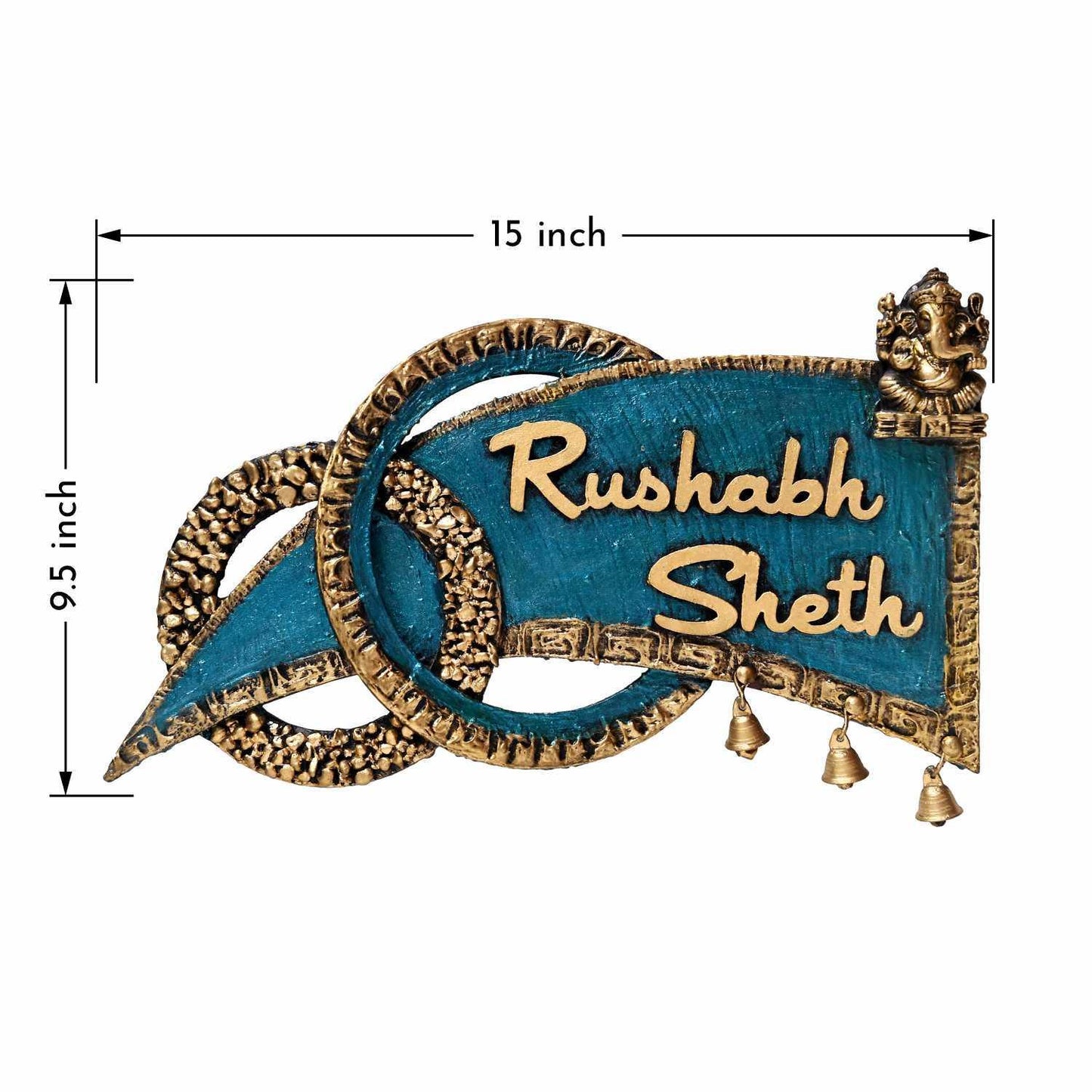 Neelathangam - Decorative Wooden Name Plate - Housenama