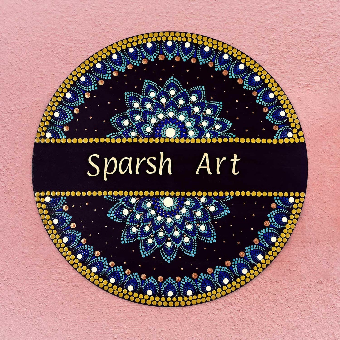 Night Sky Mandala Nameplate - Housenama