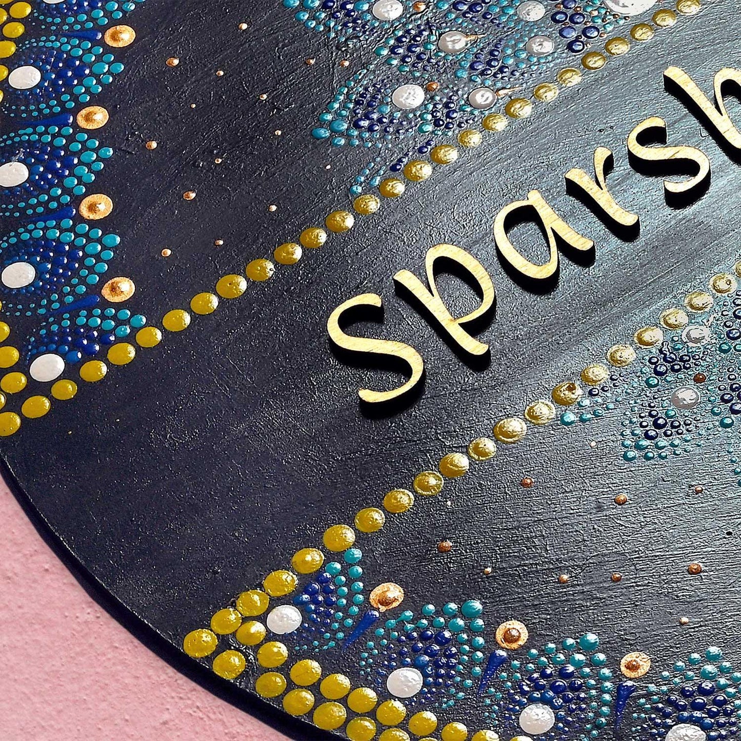 Night Sky Mandala Nameplate - Housenama