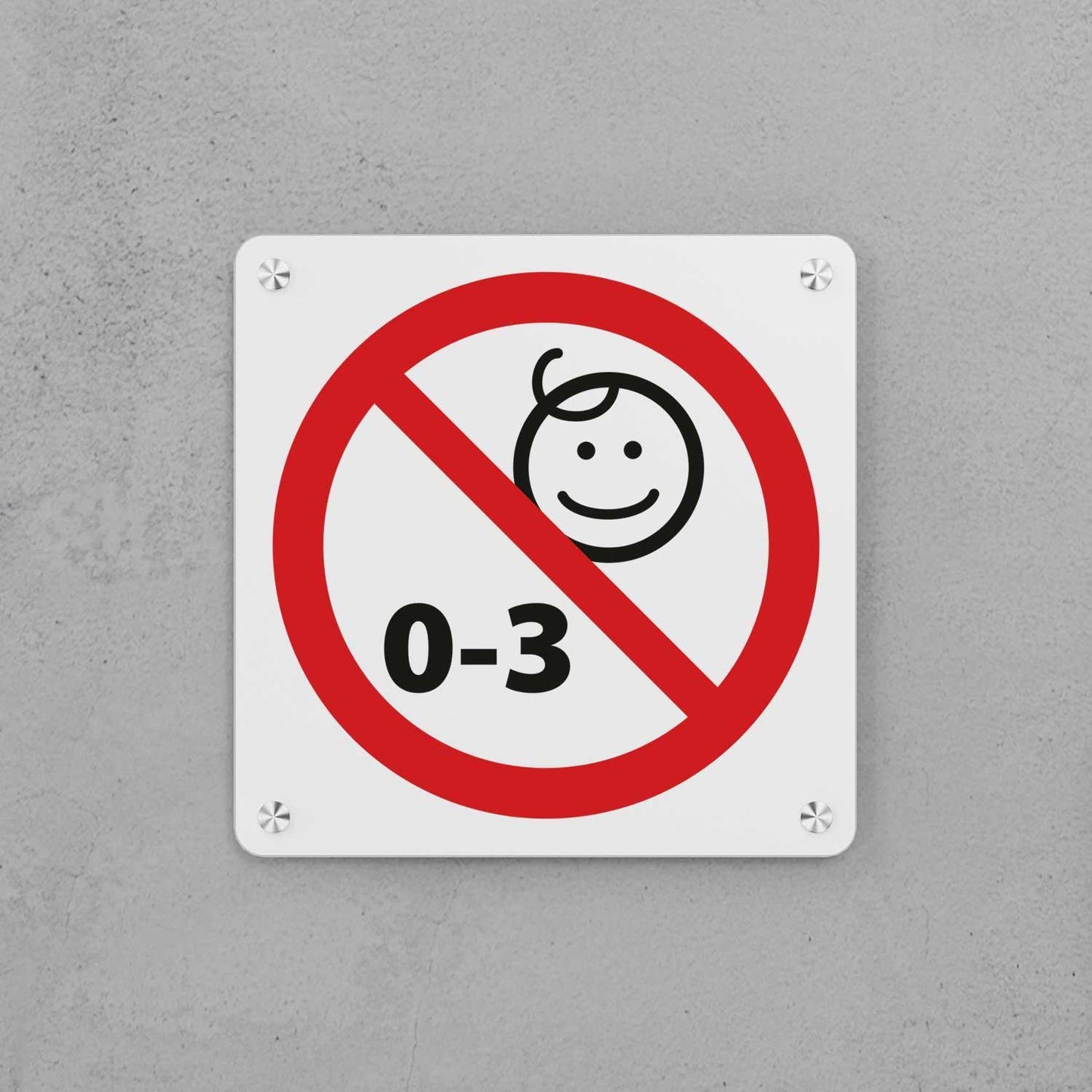 No Babies Allowed Sign - Housenama
