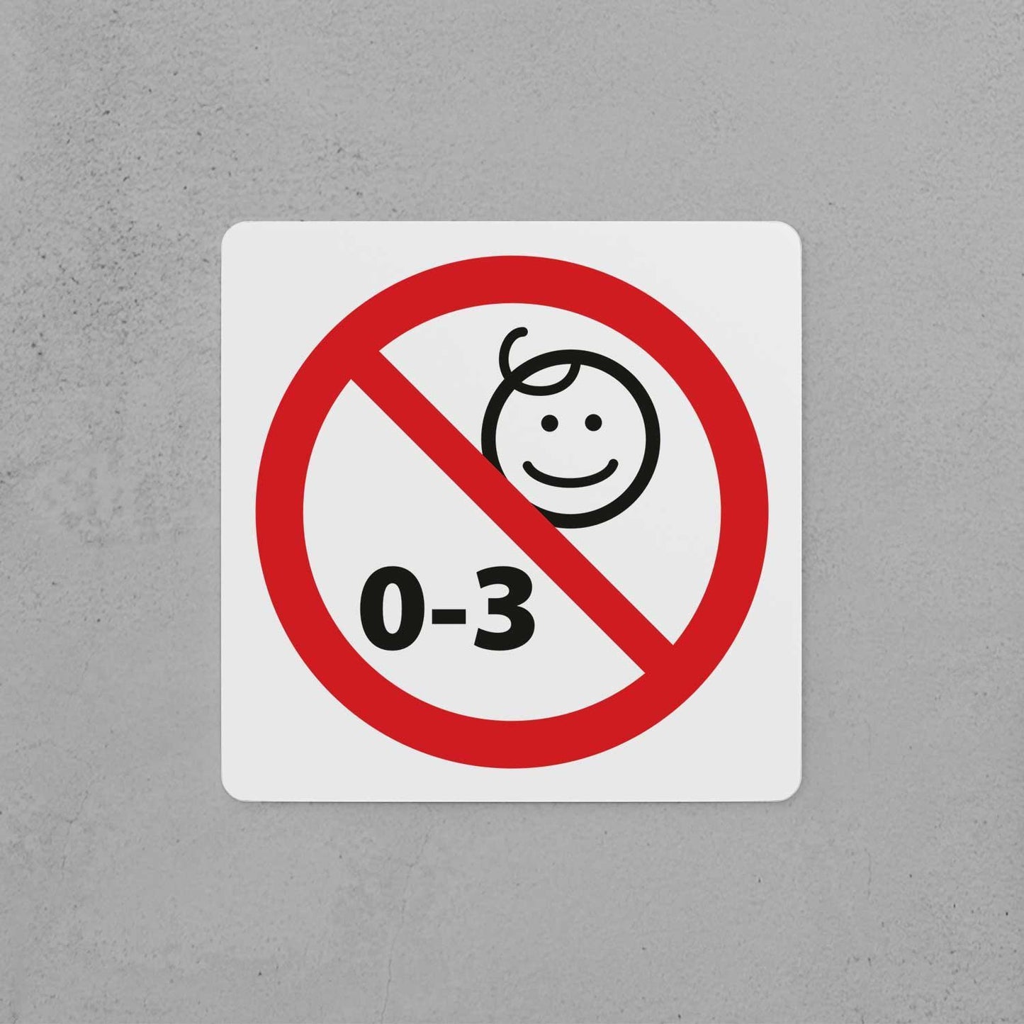 No Babies Allowed Sign - Housenama