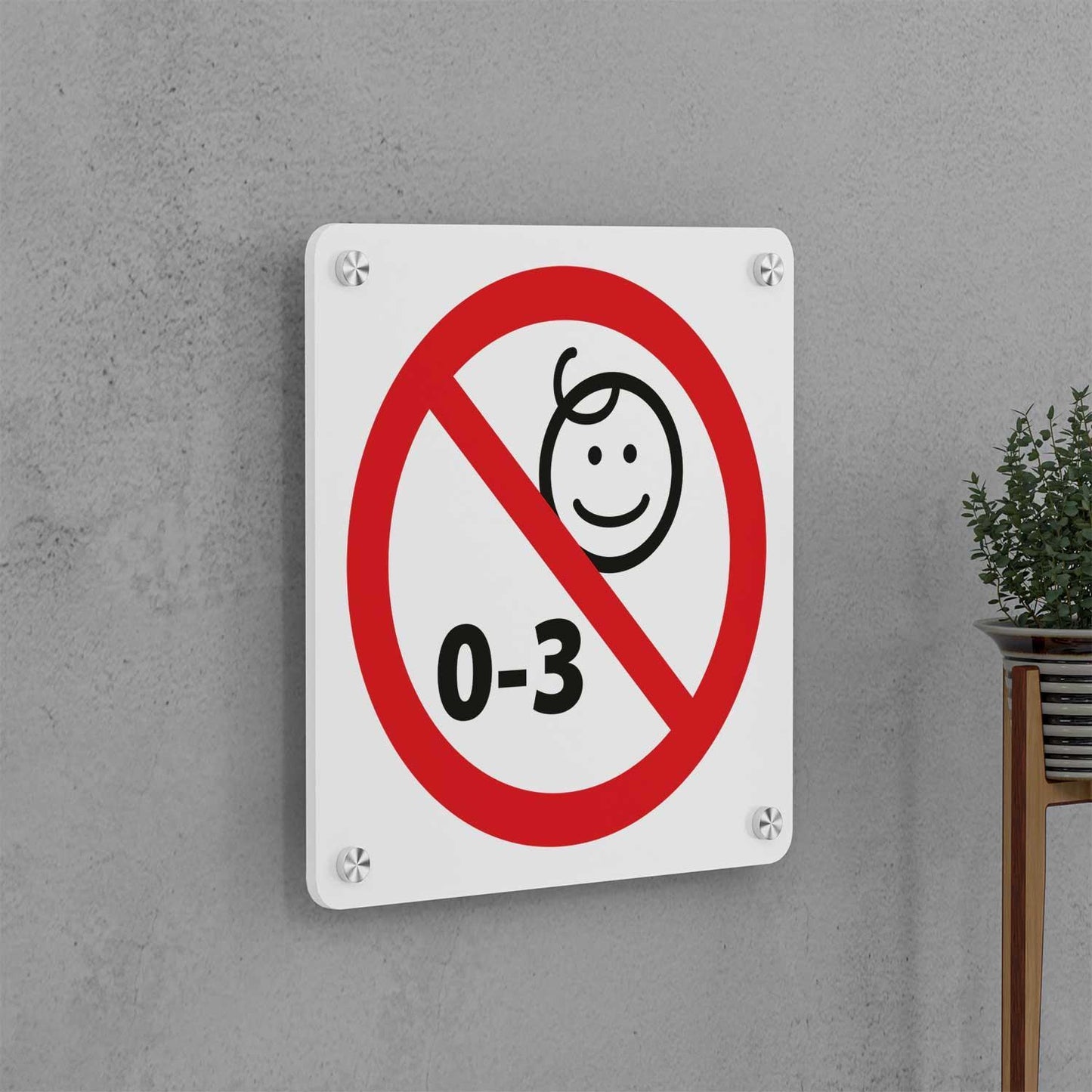 No Babies Allowed Sign - Housenama