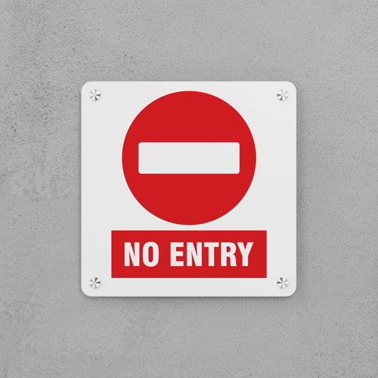 No Entry Sign - Housenama
