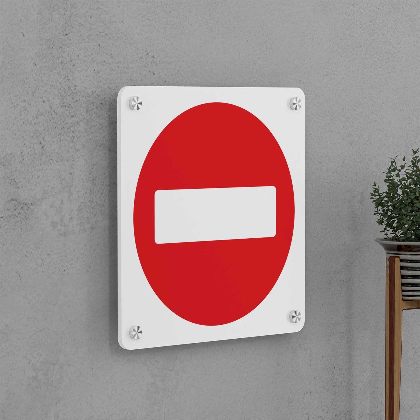 No Entry Sign - Housenama