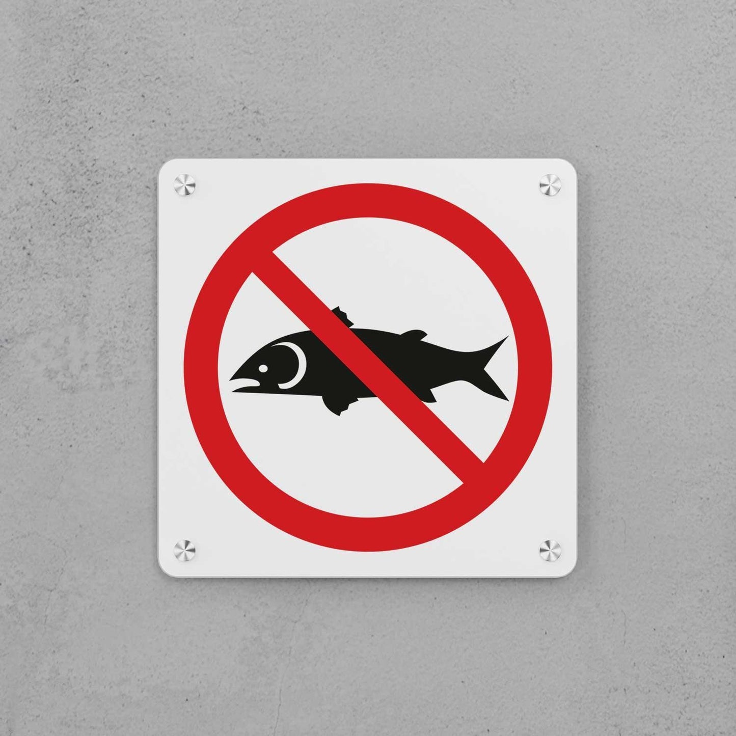 No Fishing Allowed Sign - Housenama