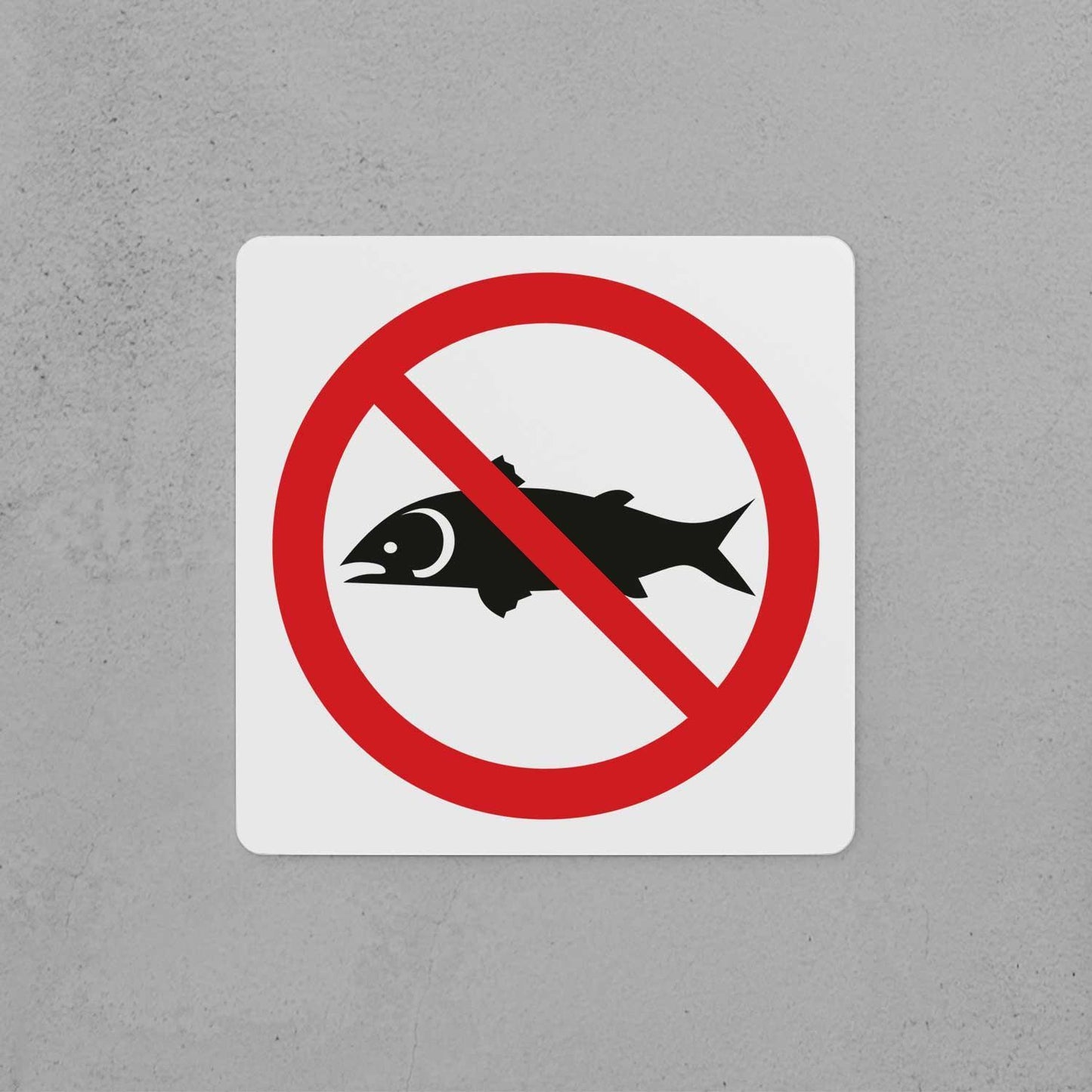 No Fishing Allowed Sign - Housenama