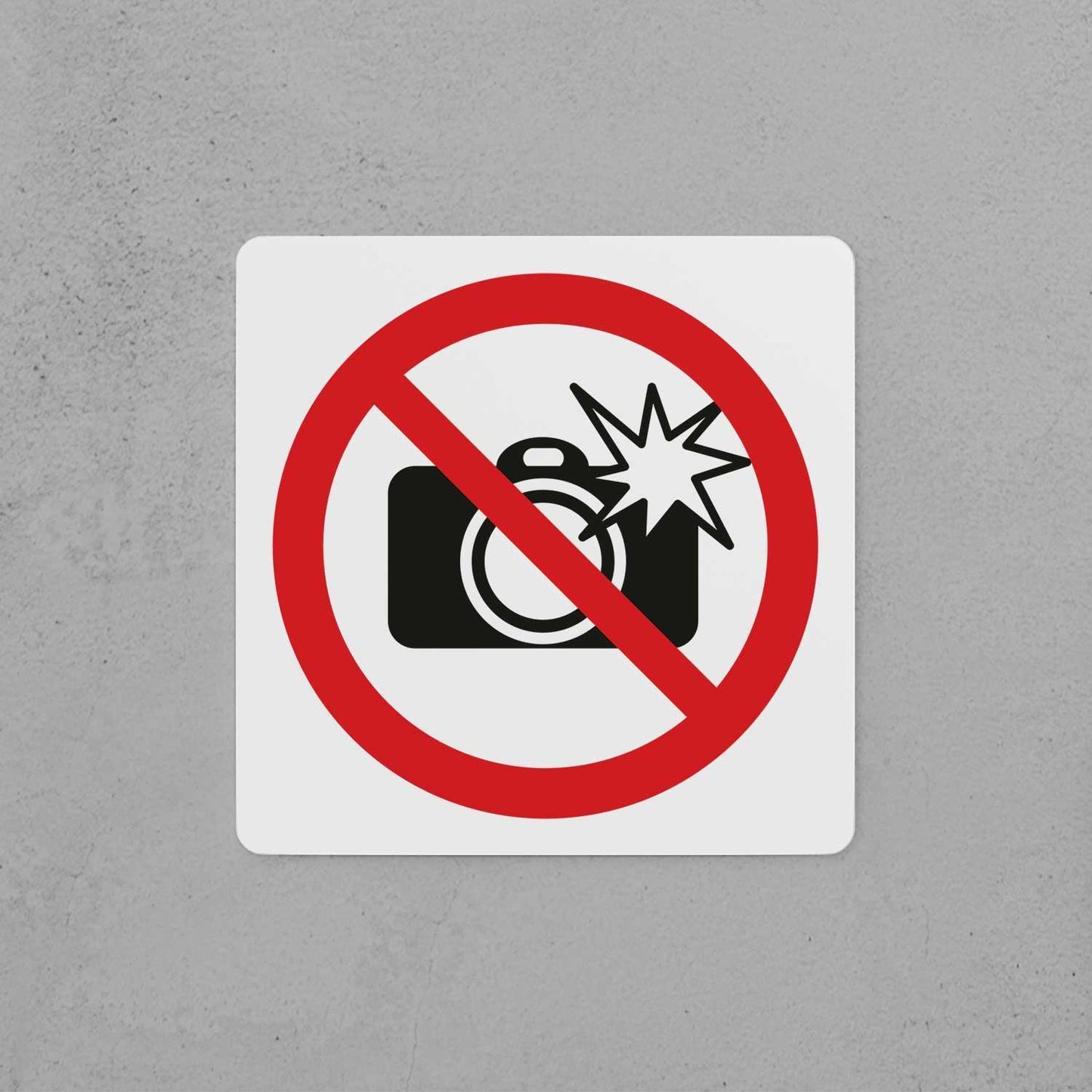 No Flash Photography Sign - Housenama