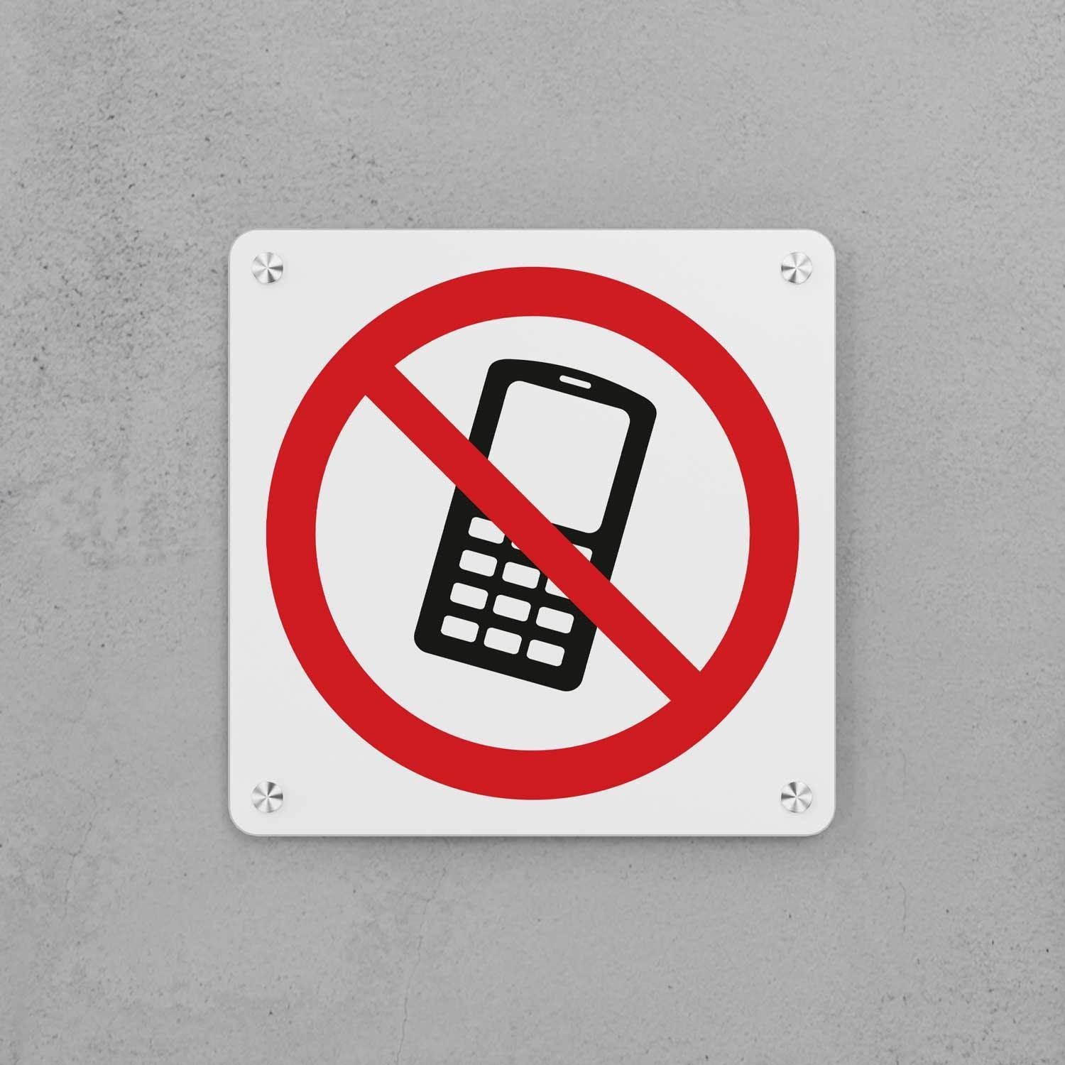 No Mobile Phones Sign - Housenama