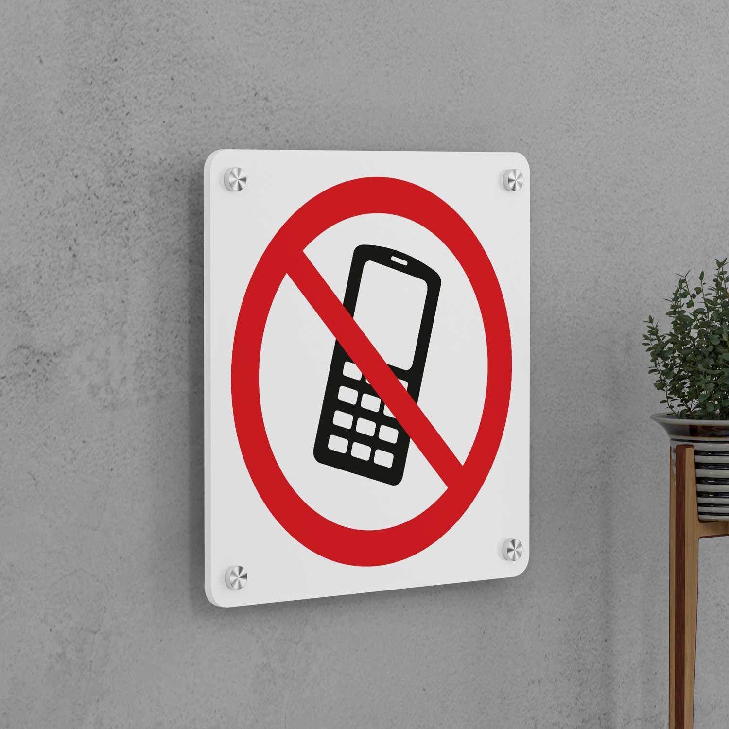 No Mobile Phones Sign - Housenama