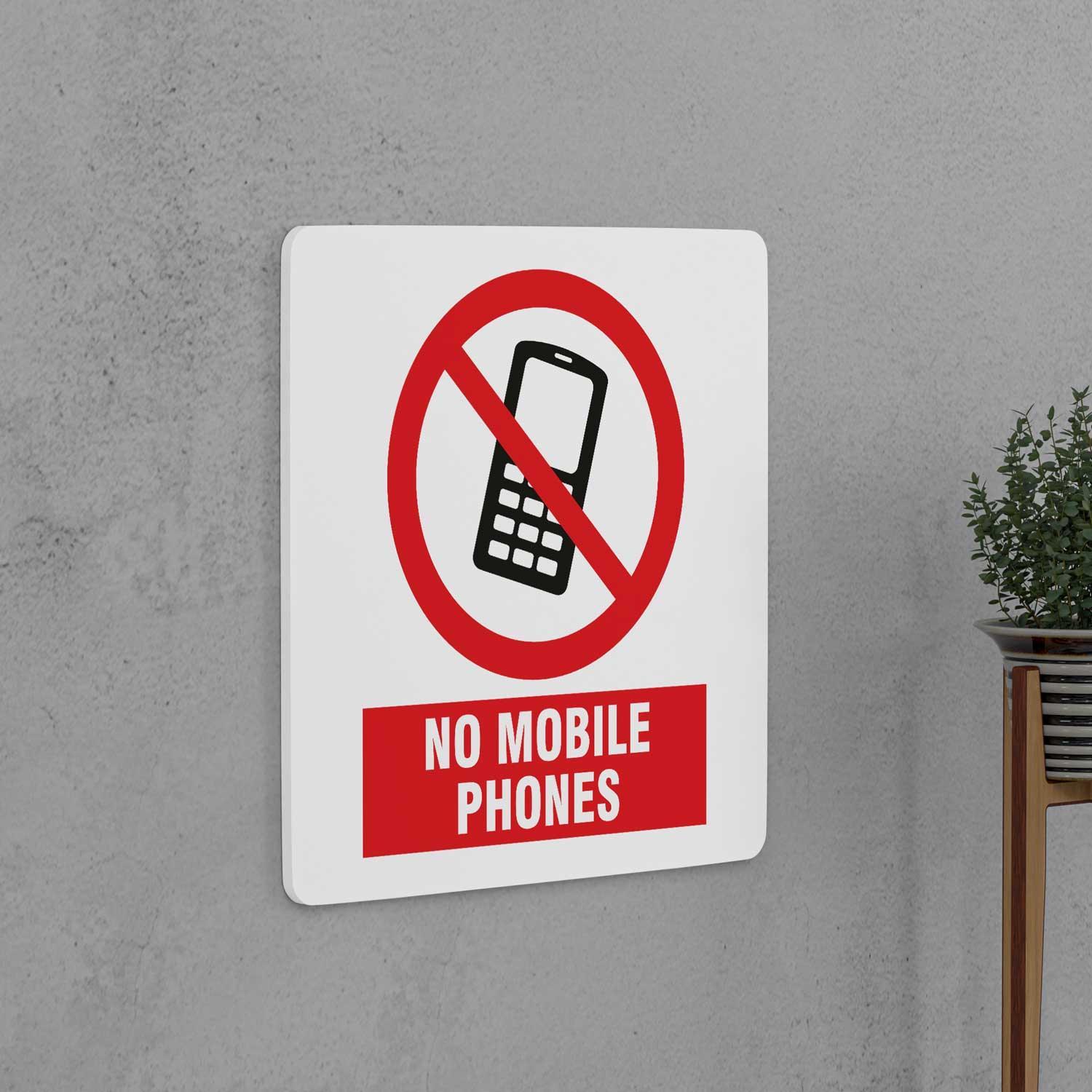 No Mobile Phones Sign - Housenama