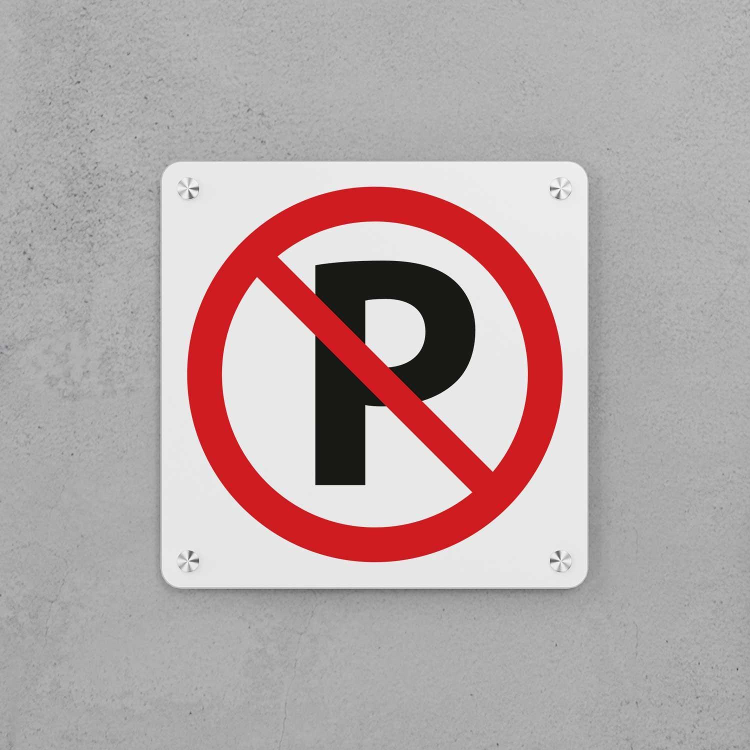 No Parking Sign - Housenama