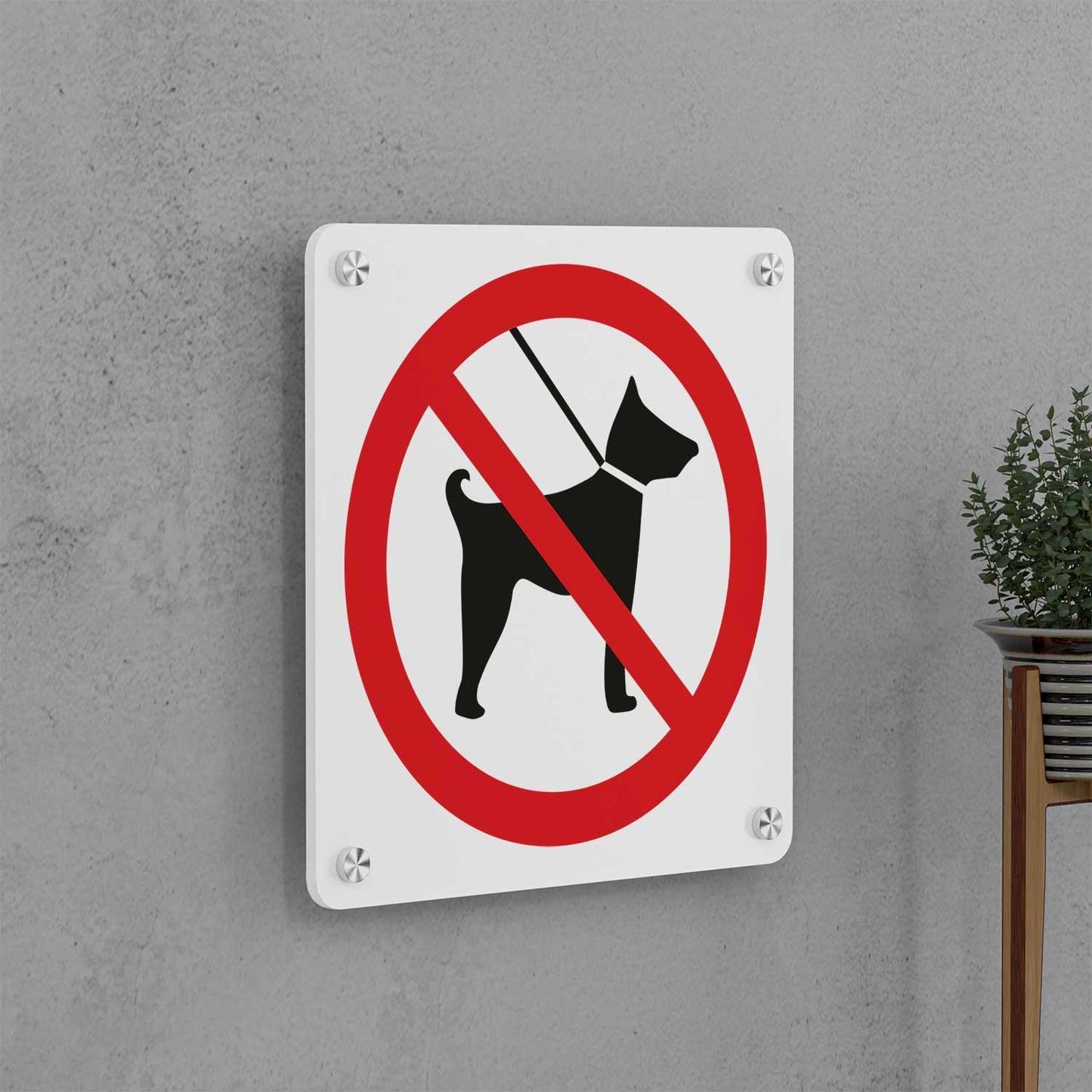 No Pets Allowed Sign - Housenama