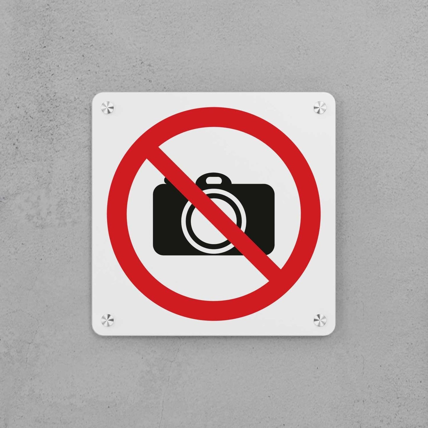 No Photography Sign - Housenama