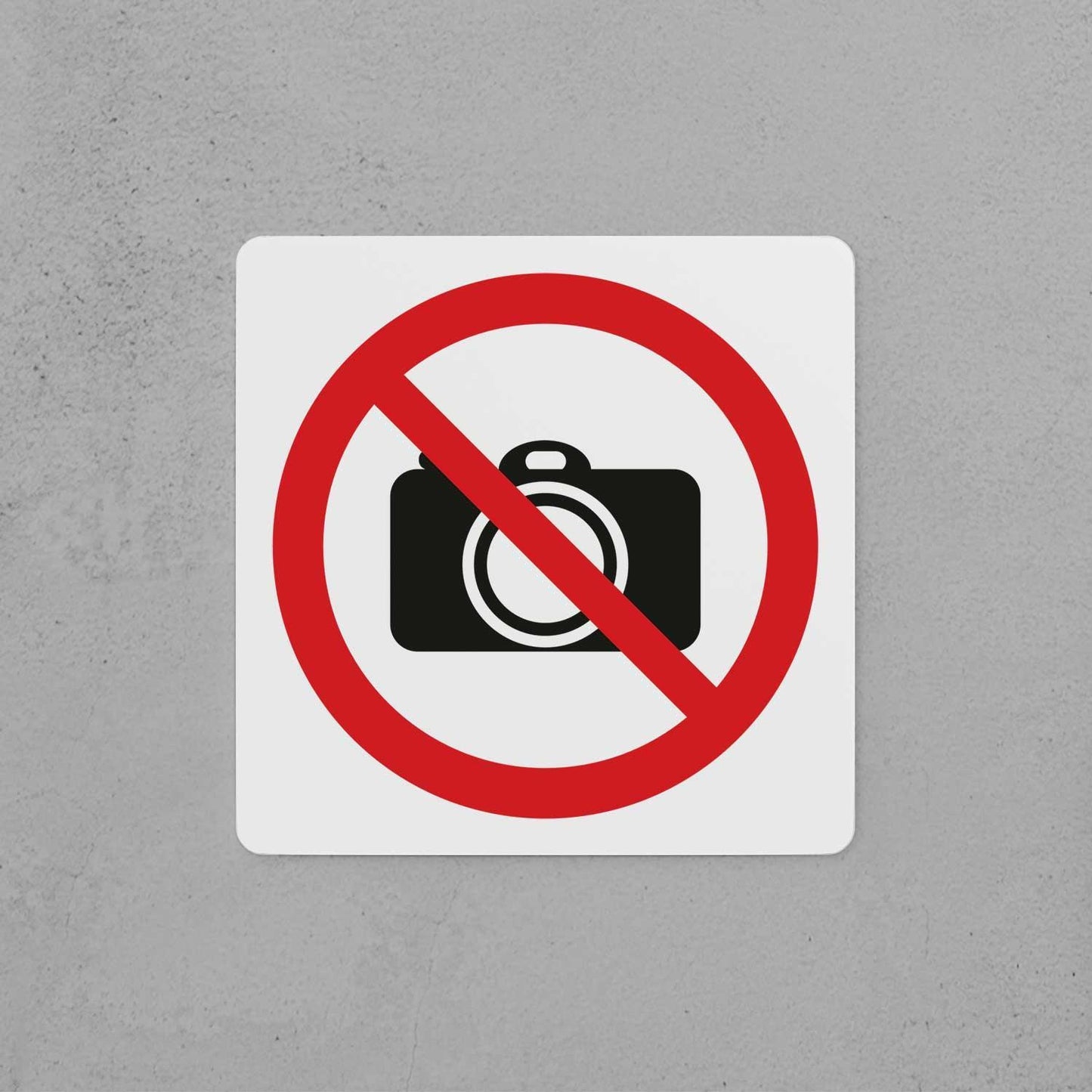 No Photography Sign - Housenama