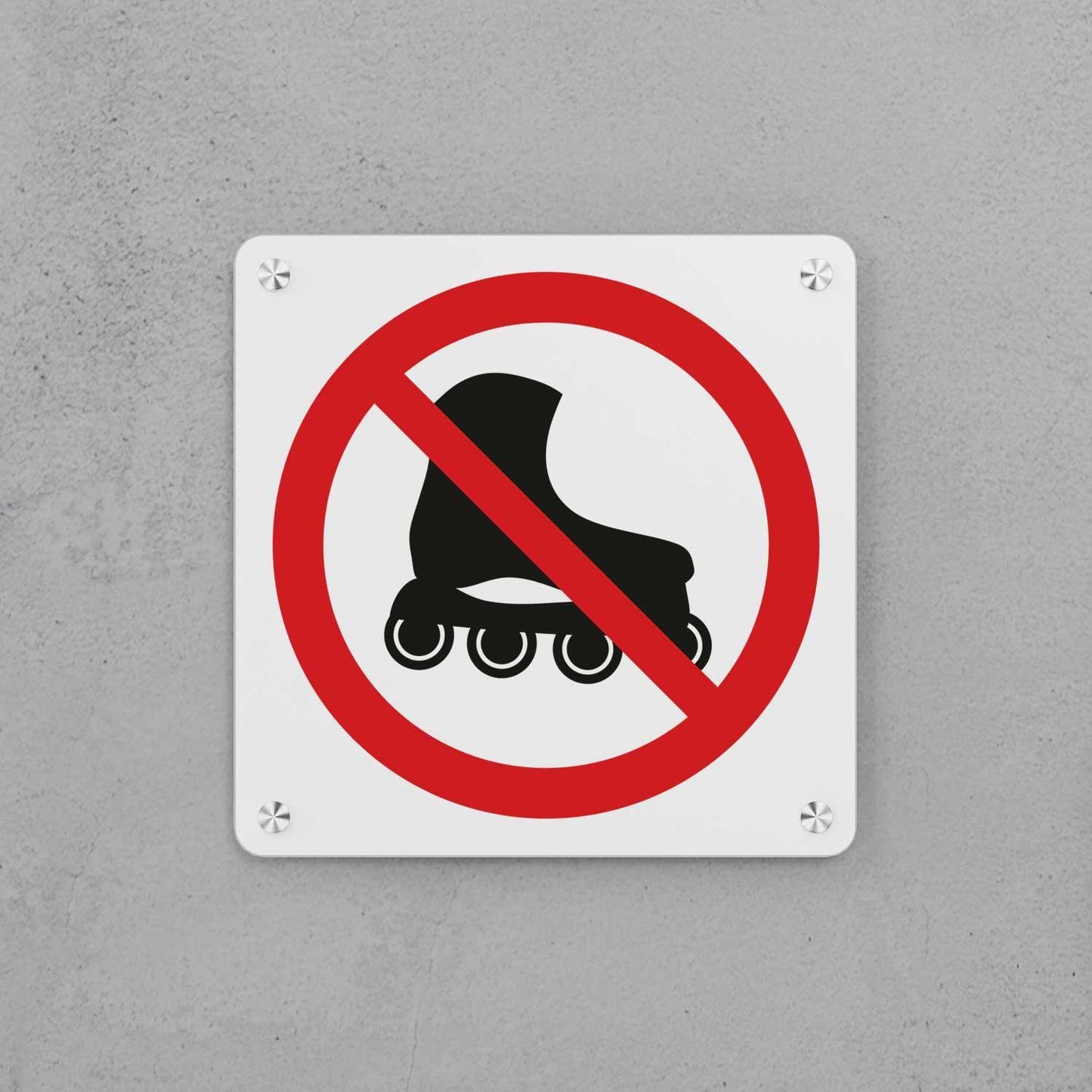 No Skating Allowed Sign - Housenama