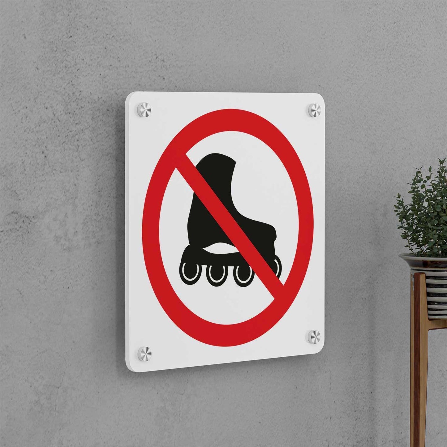 No Skating Allowed Sign - Housenama