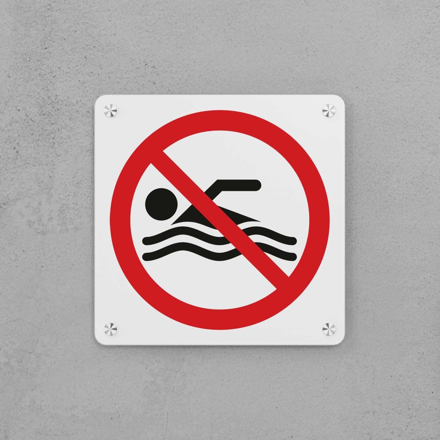 No Swimming Sign - Housenama