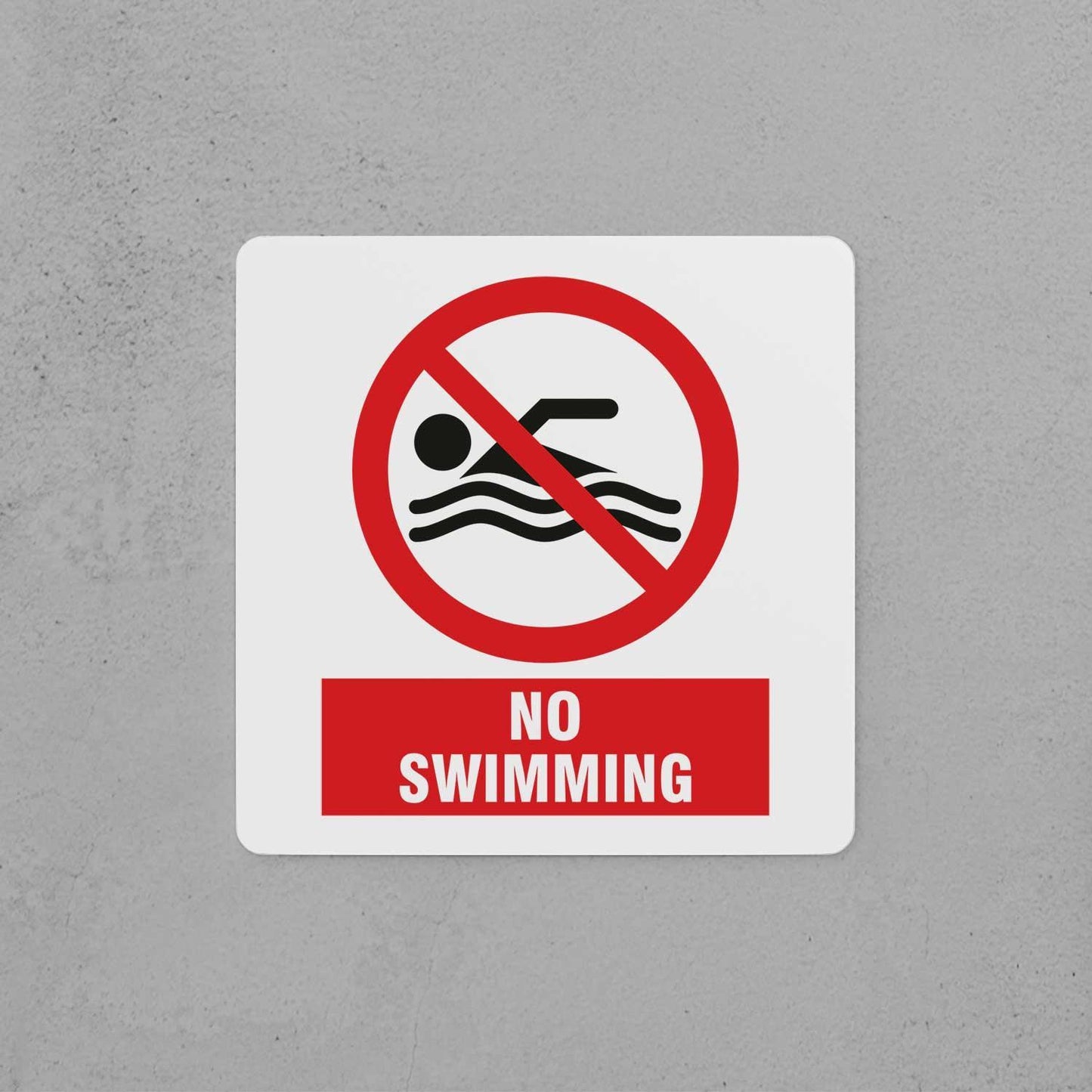 No Swimming Sign - Housenama
