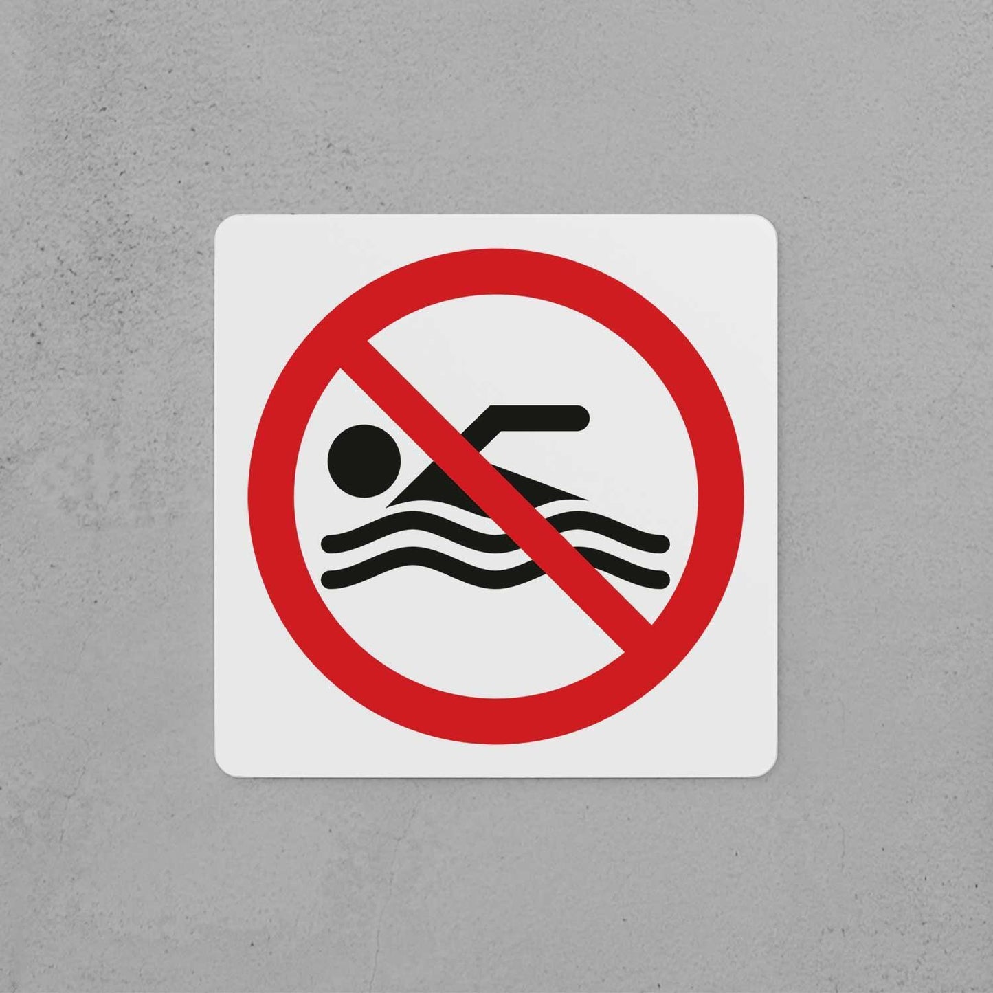 No Swimming Sign - Housenama