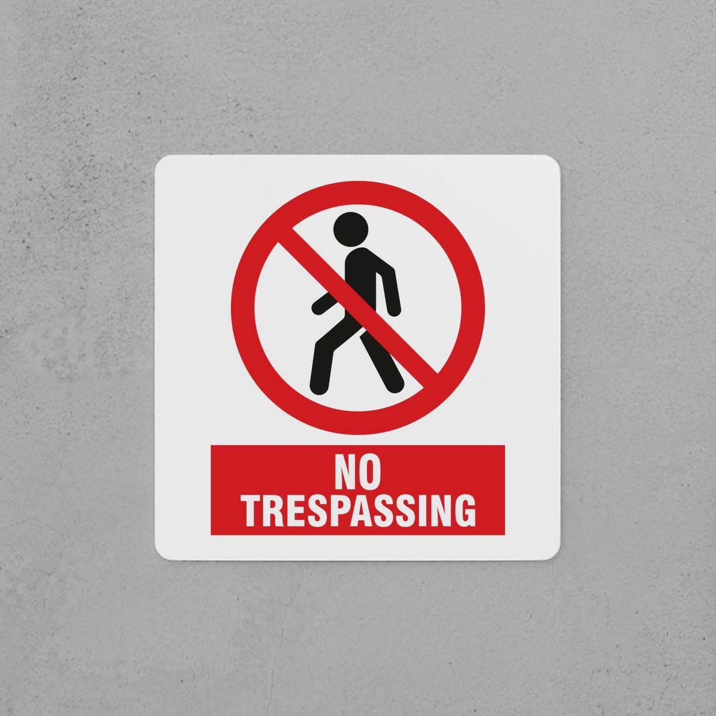 No Trespassing Sign - Housenama
