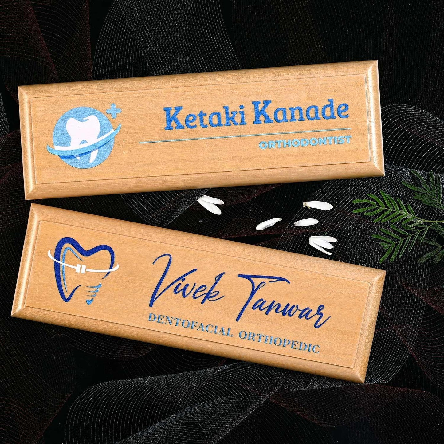 Professional Desk Name Plate for Dentists - Housenama