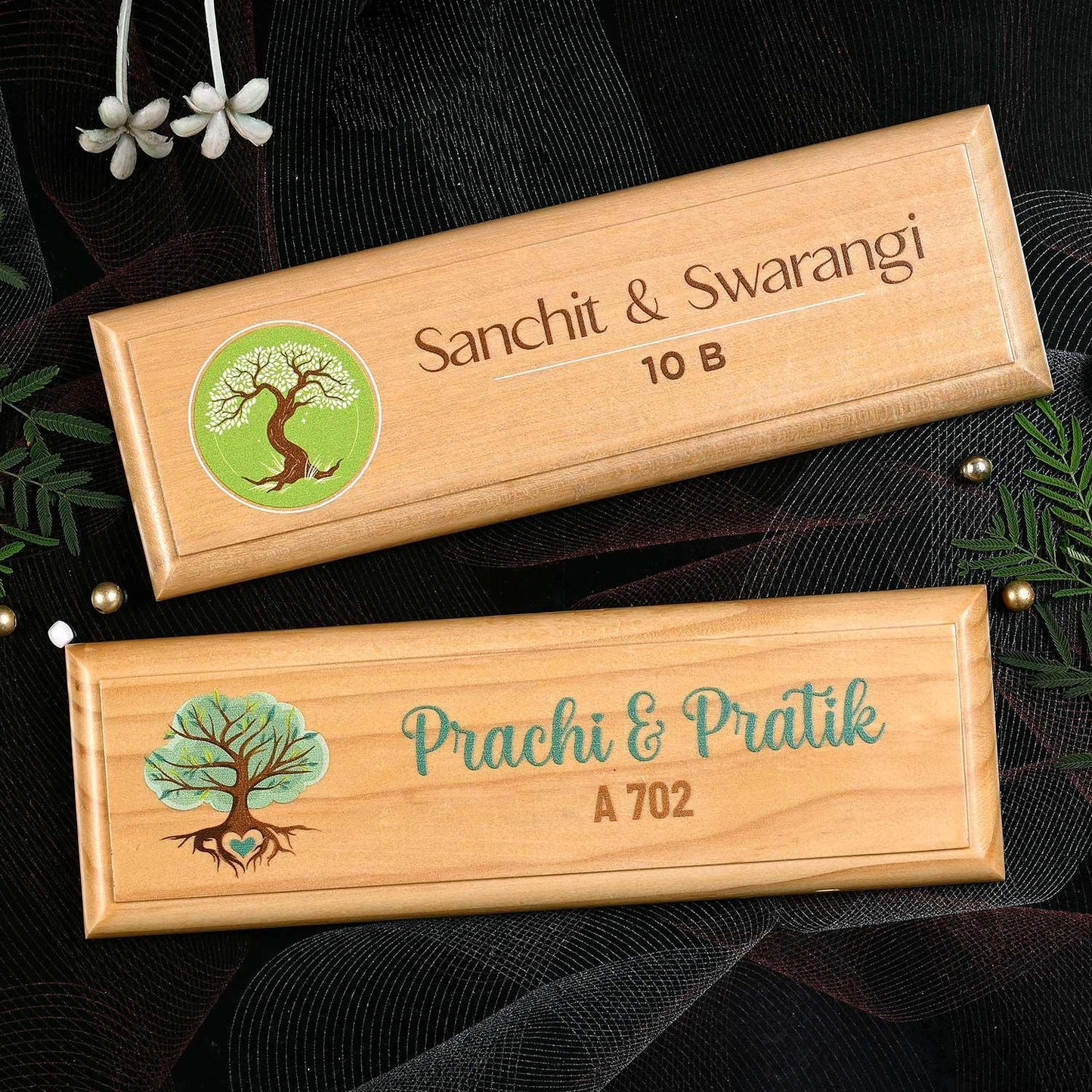 Professional Desk Name Plate - Tree of Life - Housenama