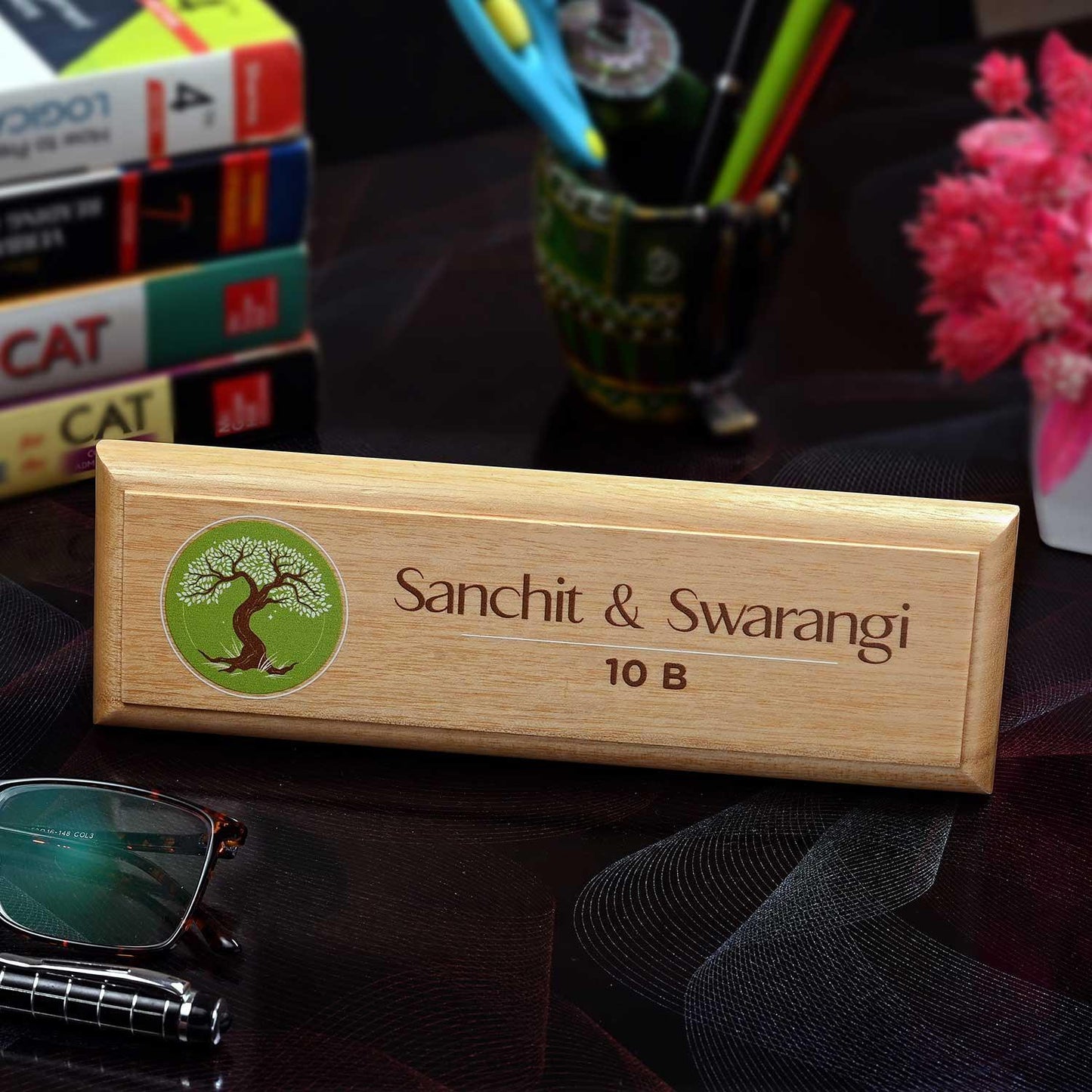 Professional Desk Name Plate - Tree of Life - Housenama