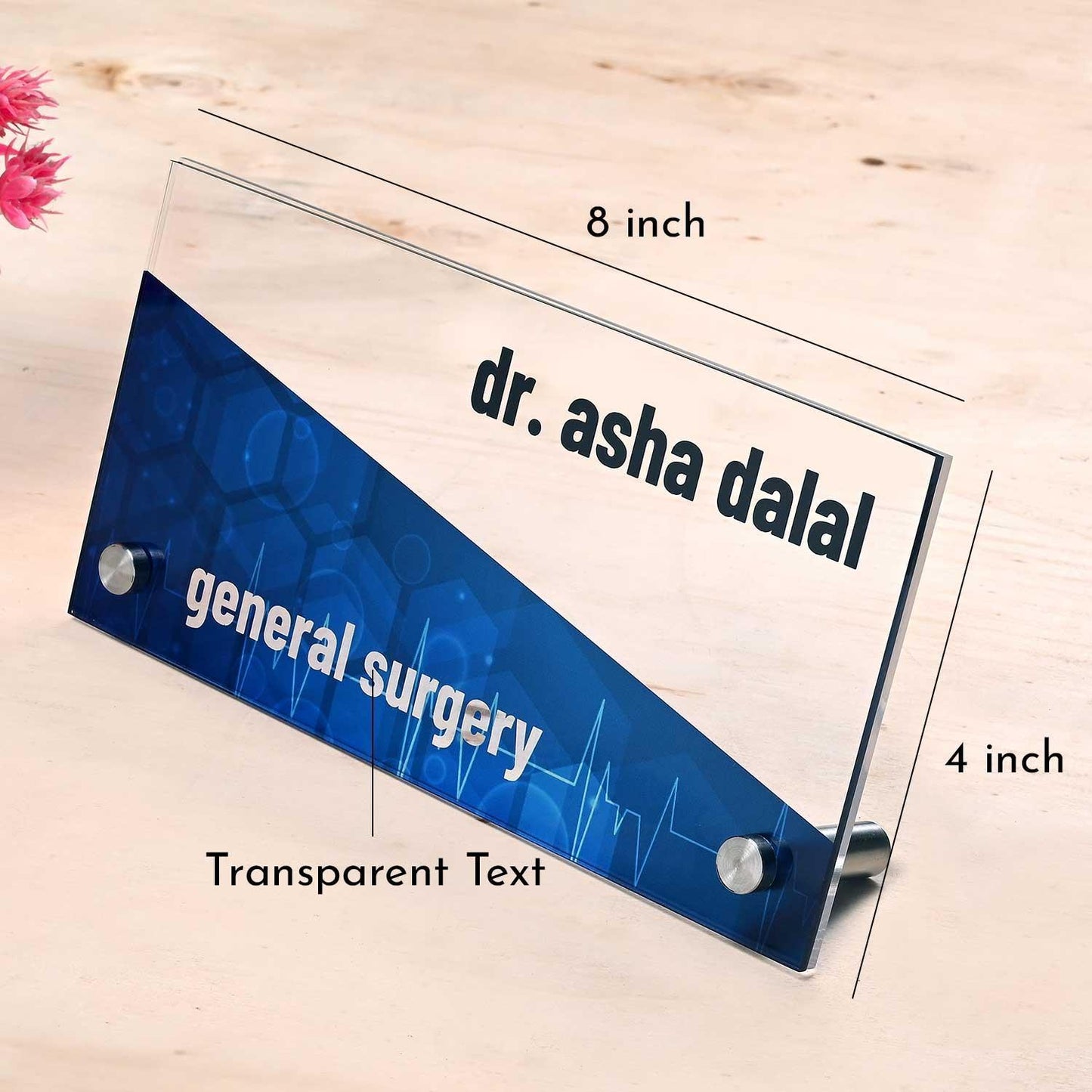 Pulse - Office Desk Sign for Healthcare/Pharma Executives - Housenama