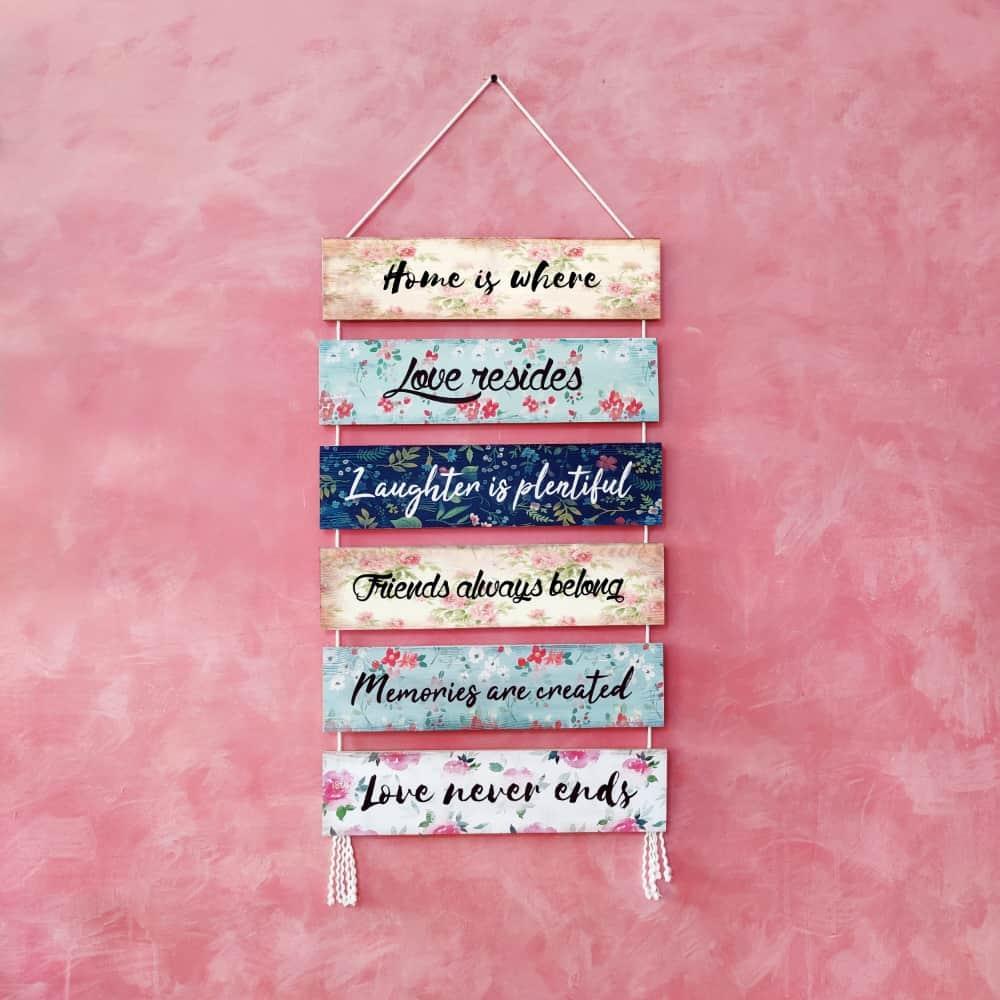 Welcome Sign - Home is Where Love Resides