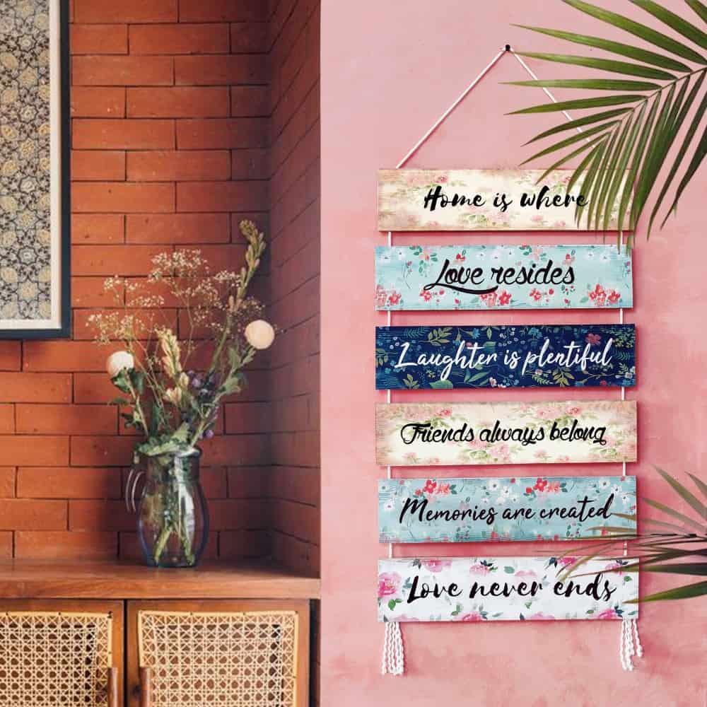 Welcome Sign - Home is Where Love Resides