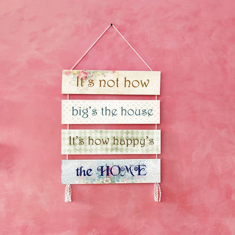 Welcome Sign - Happy Home
