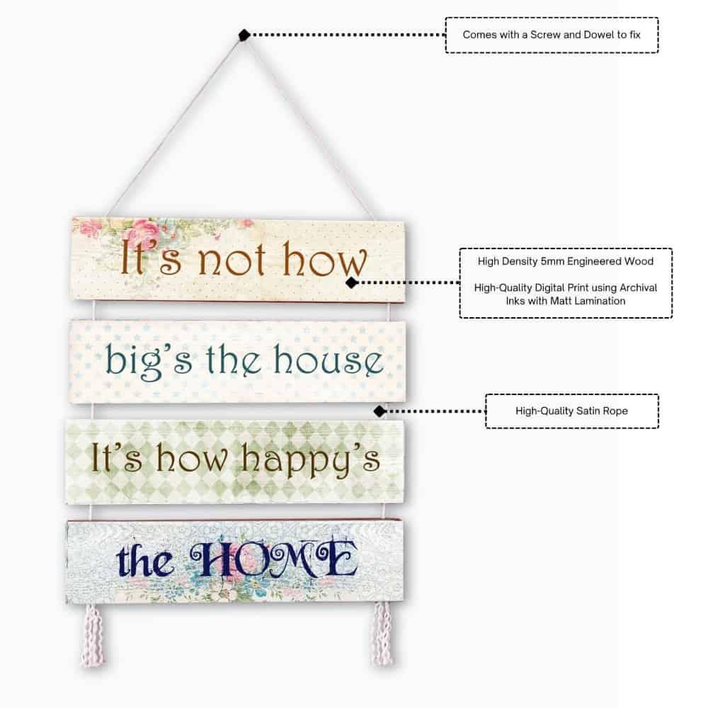 Welcome Sign - Happy Home