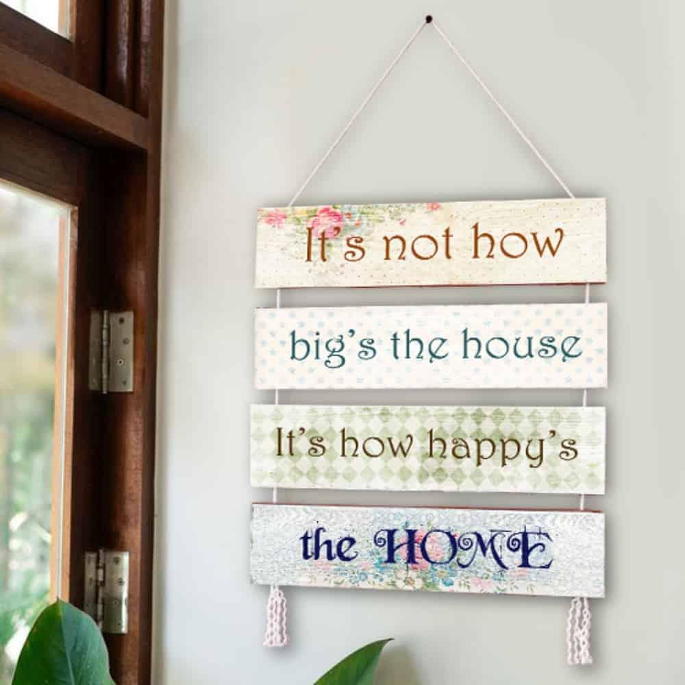 Welcome Sign - Happy Home