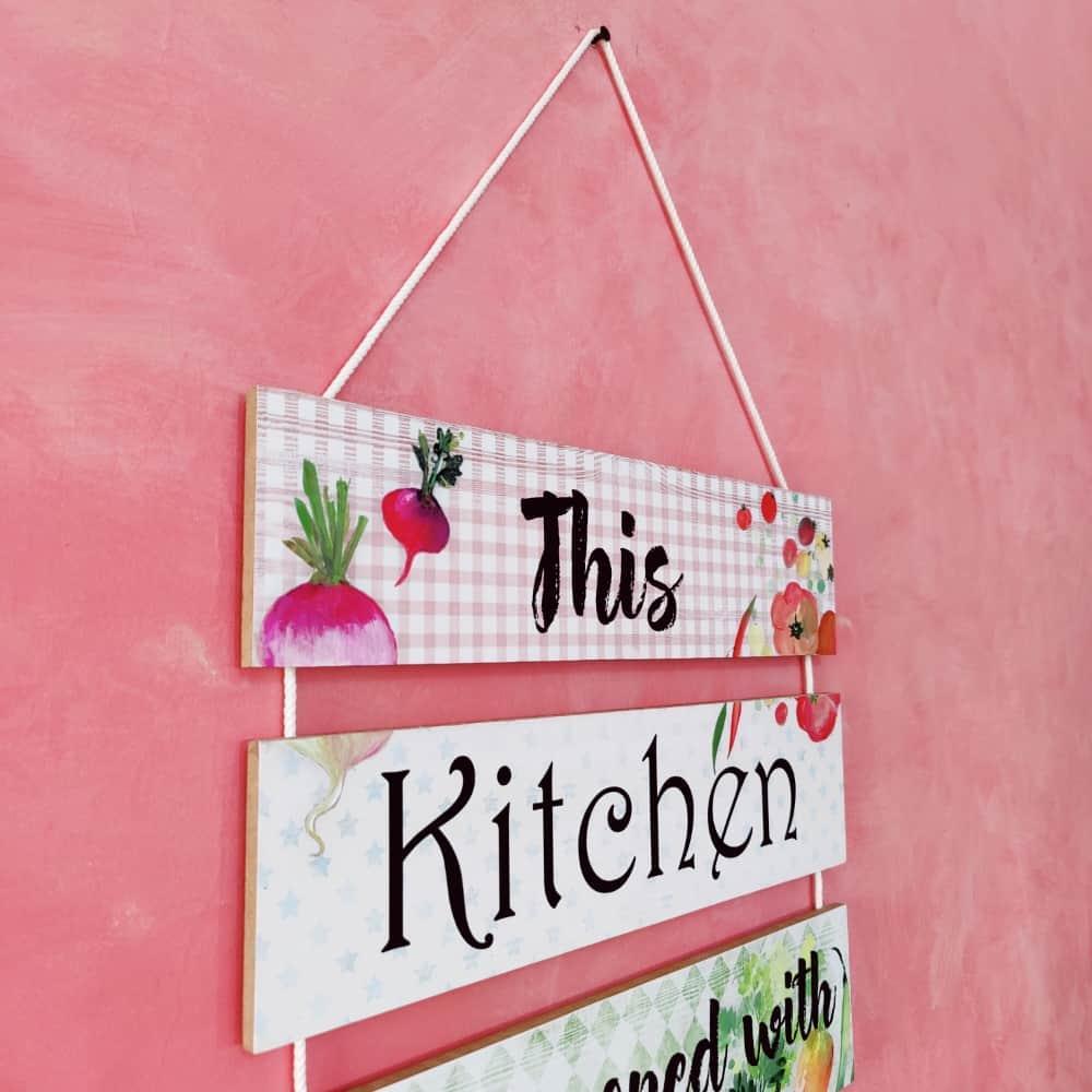 Kitchen Wall Art - Seasoned With Love