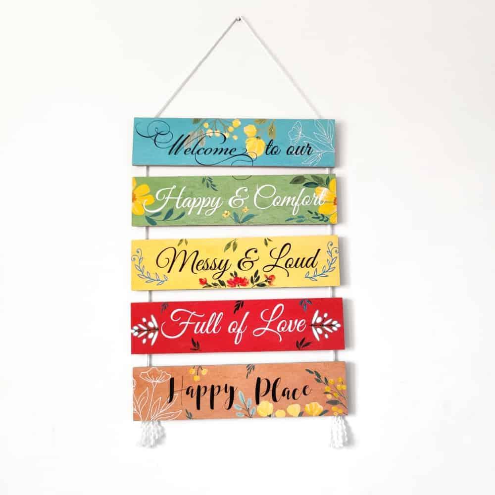 Welcome Sign - Our Happy Place